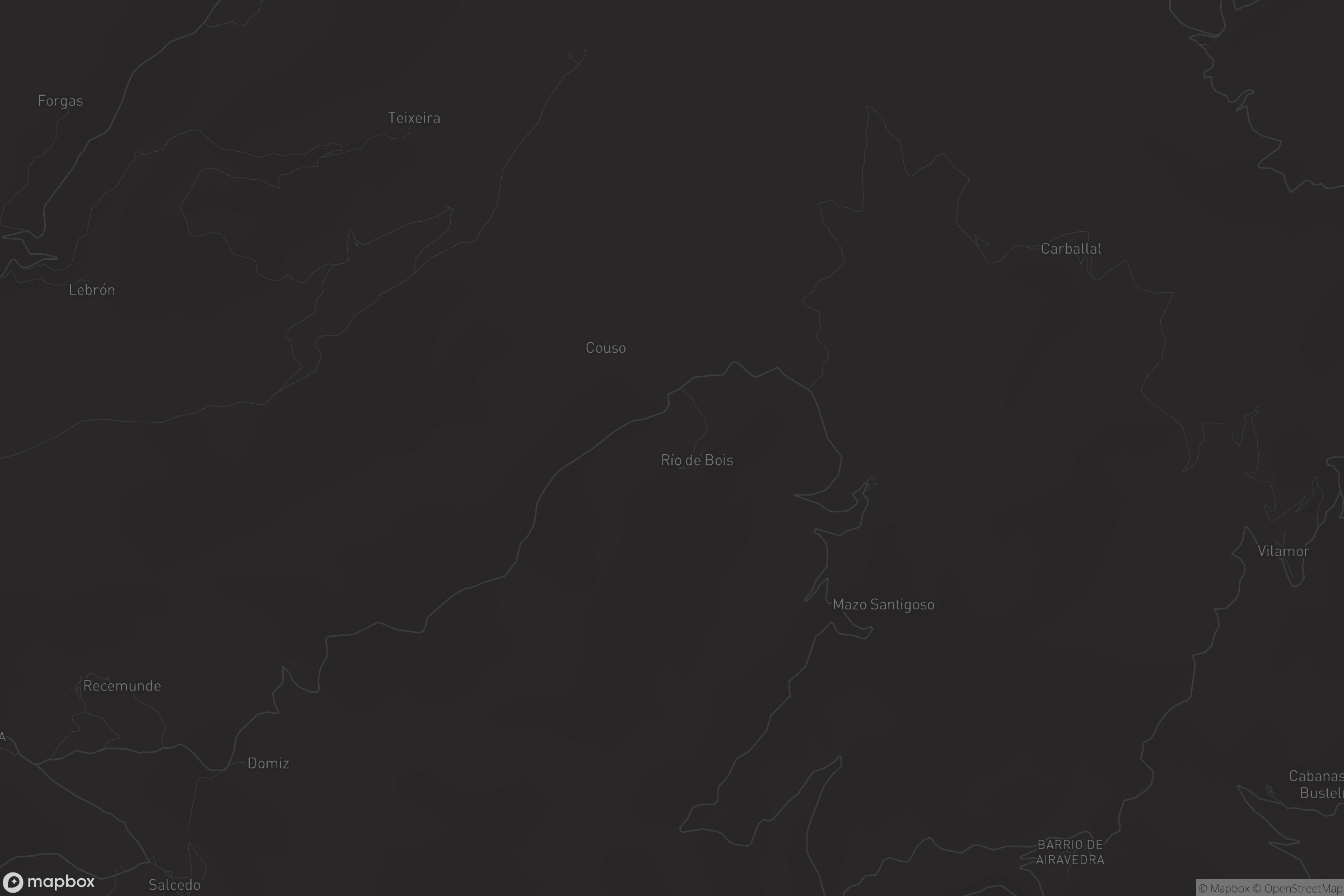 Mapa de Parada dos Montes