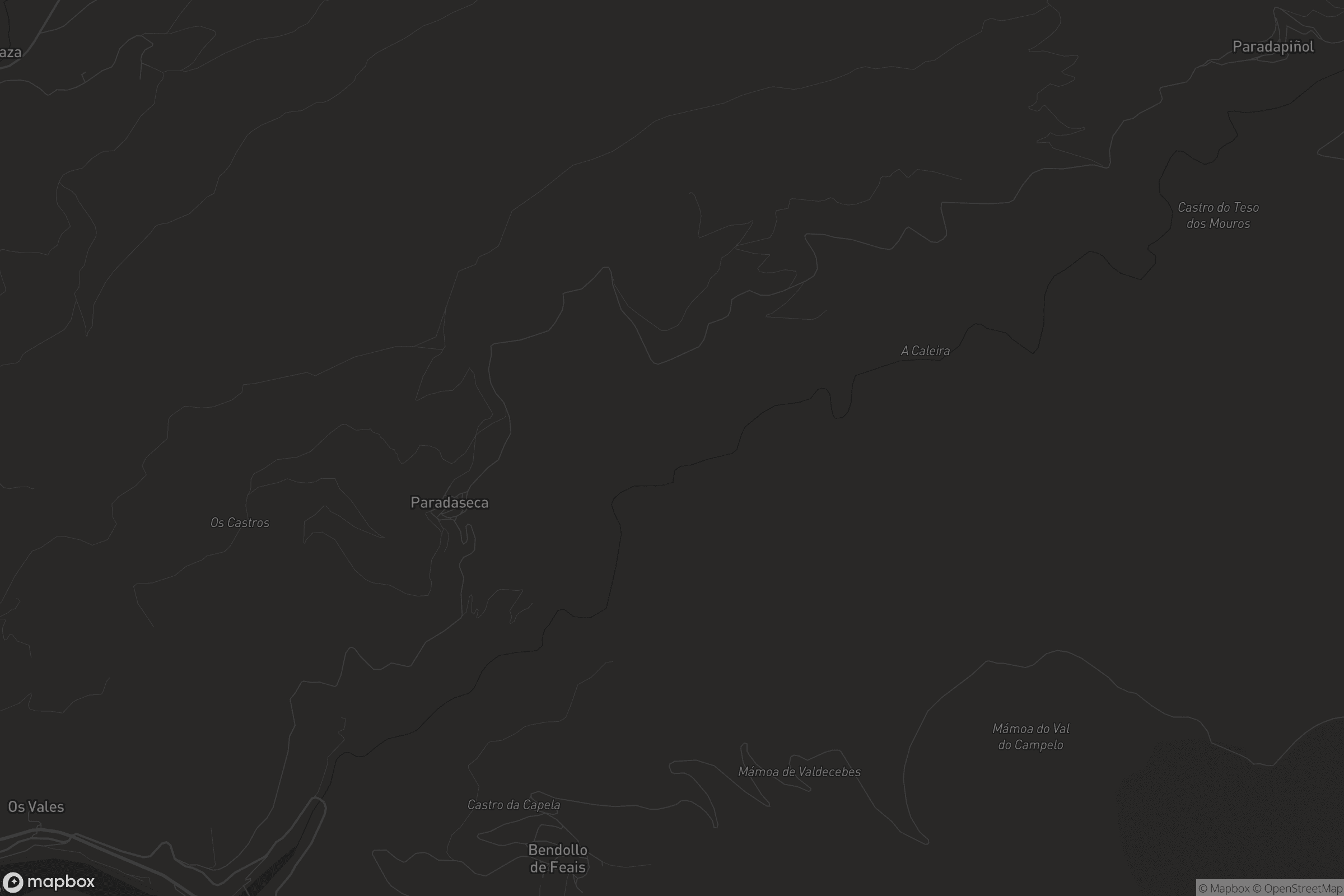 Mapa de Paradaseca