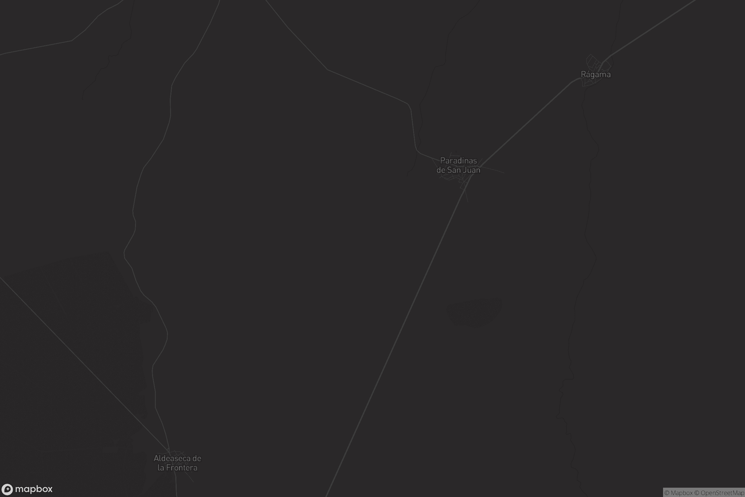 Mapa de Paradinas de San Juan