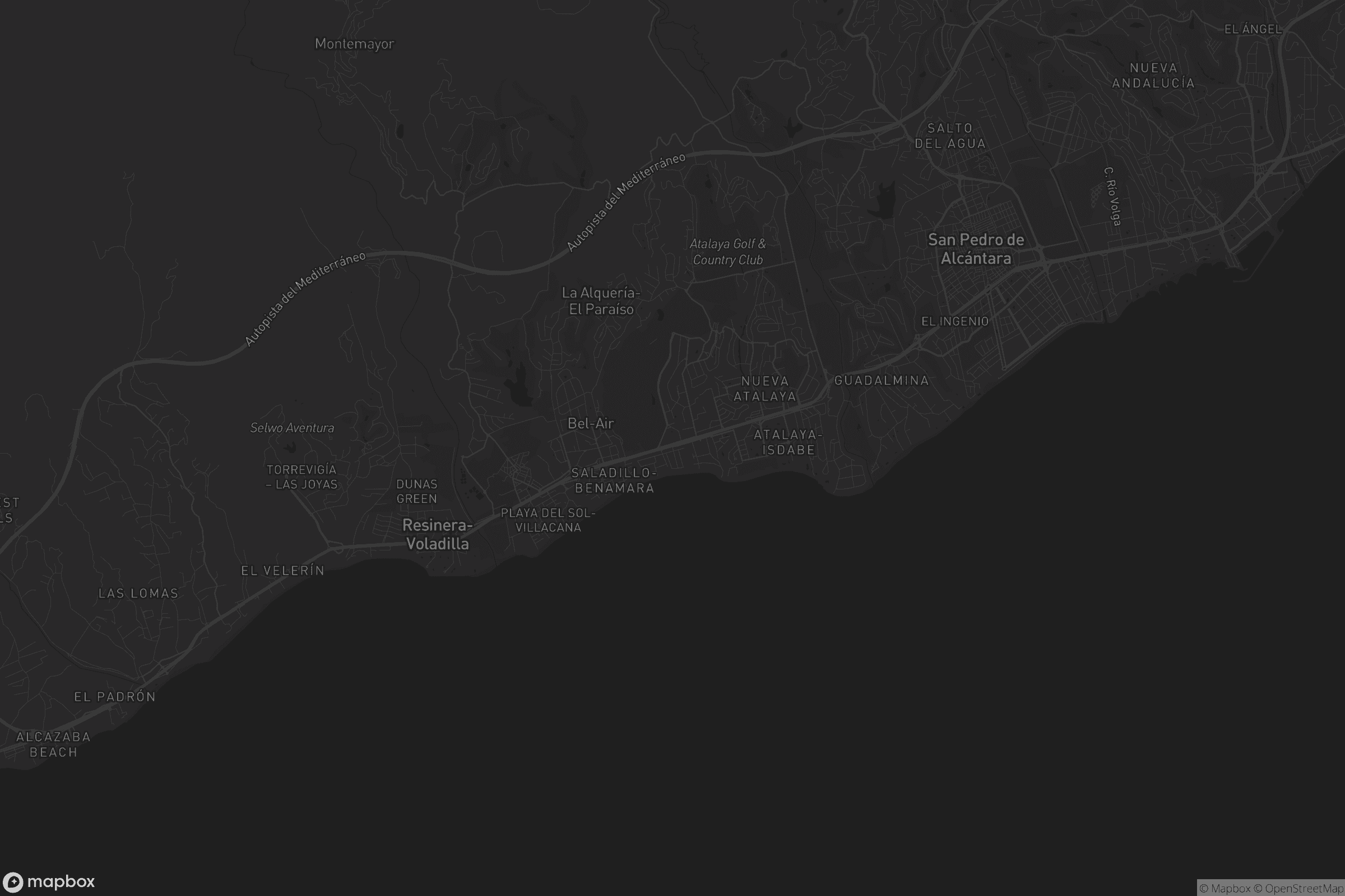 Mapa de Paraíso-Barronal