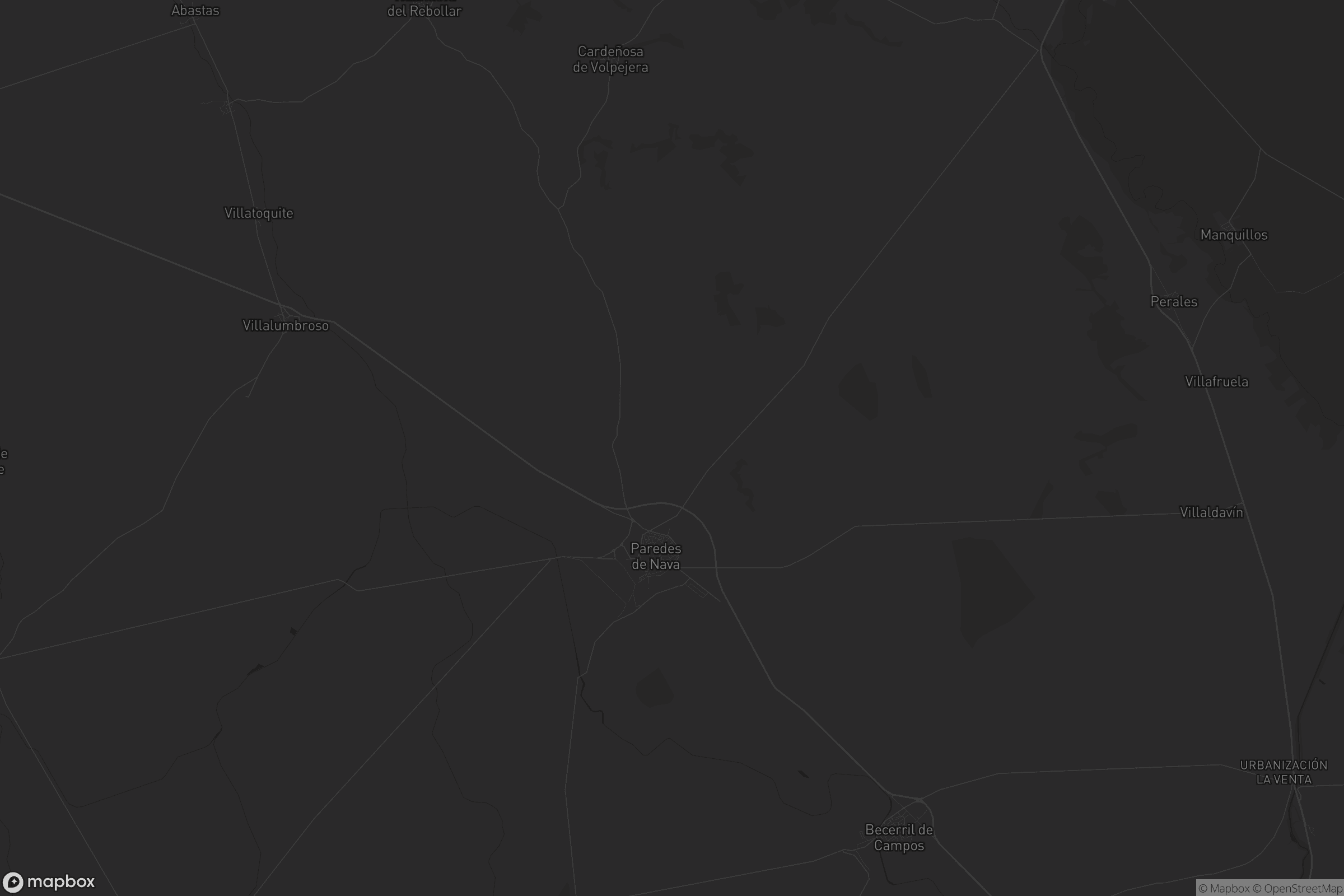 Mapa de Paredes de Nava