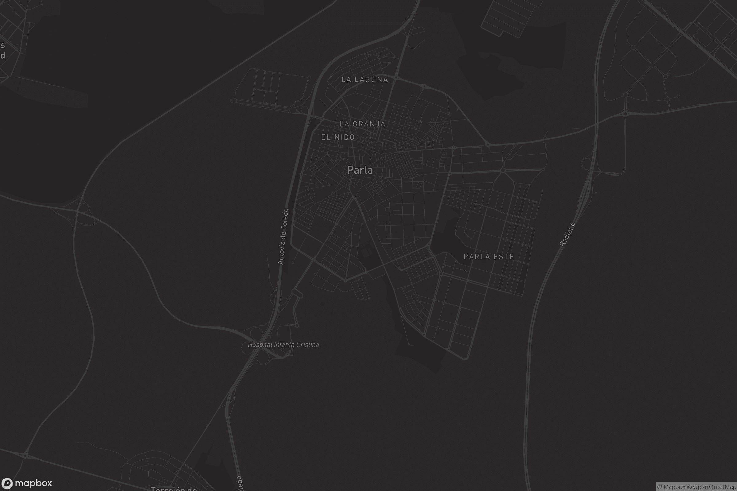 Mapa de Parla