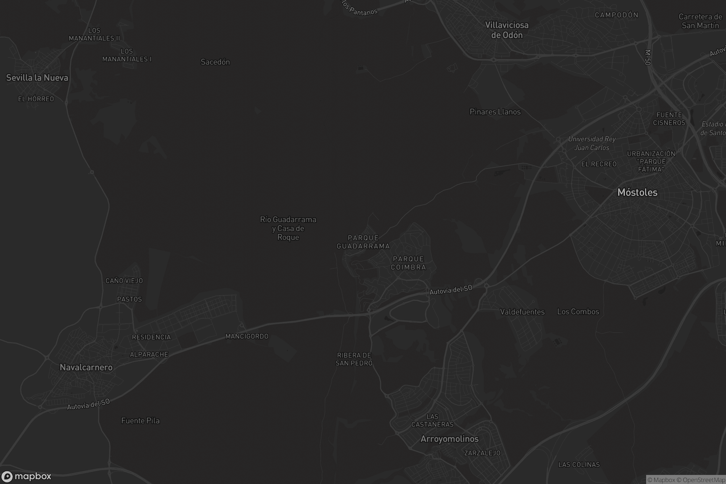 Mapa de Parque Guadarrama