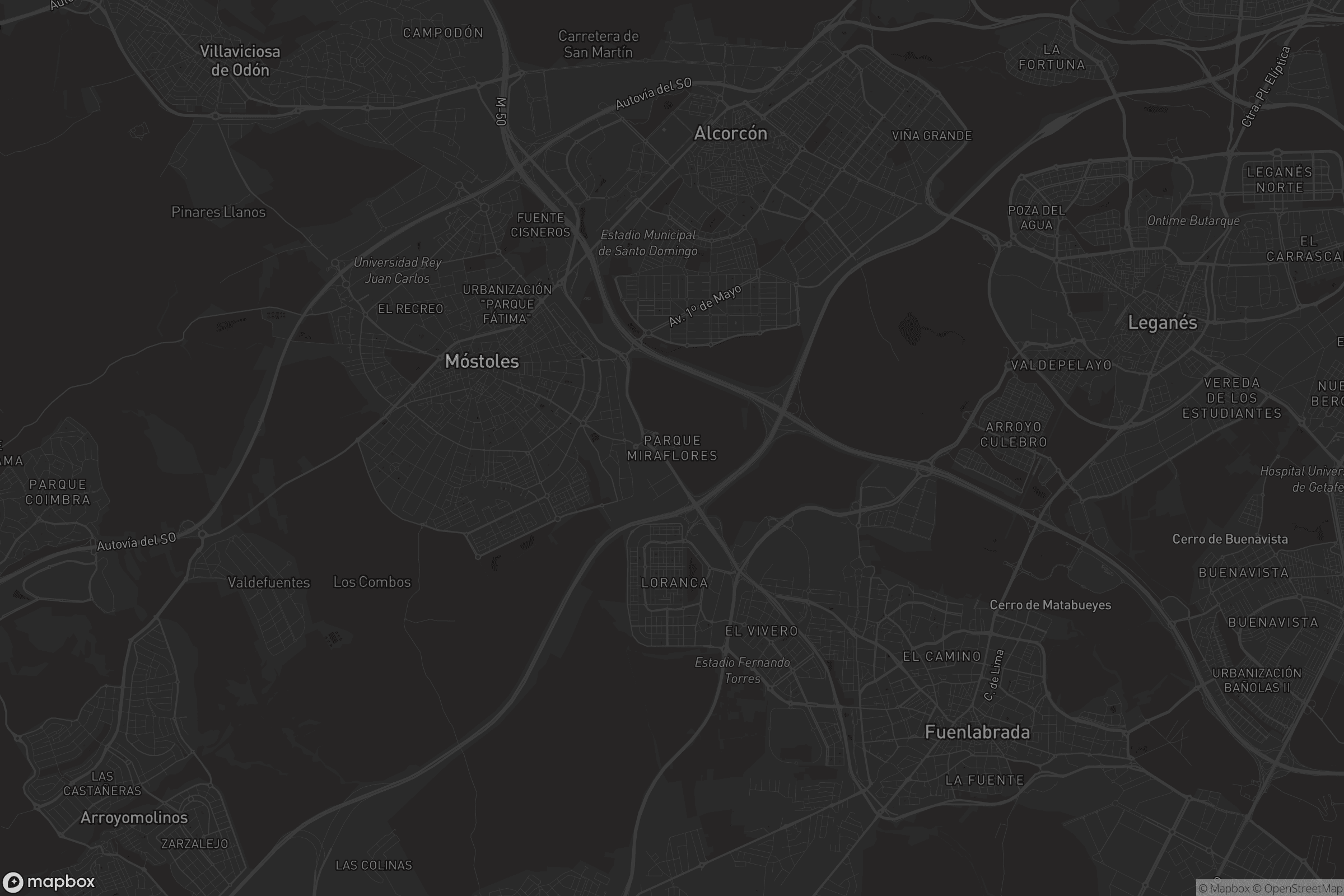 Mapa de Parque Miraflores