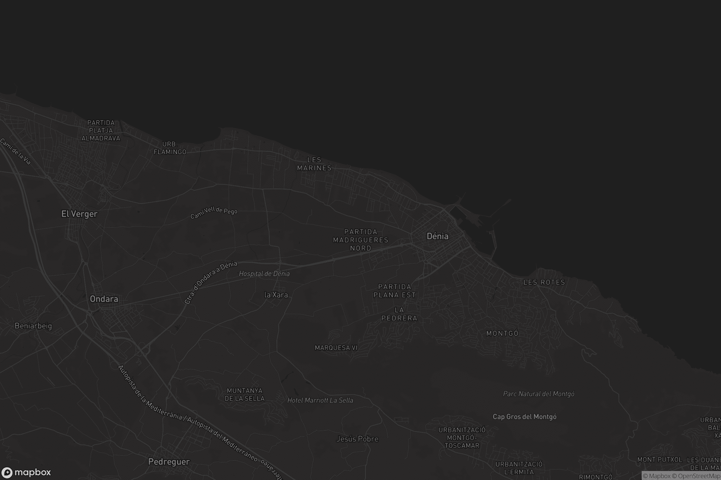 Mapa de Partida Madrigueres Nord