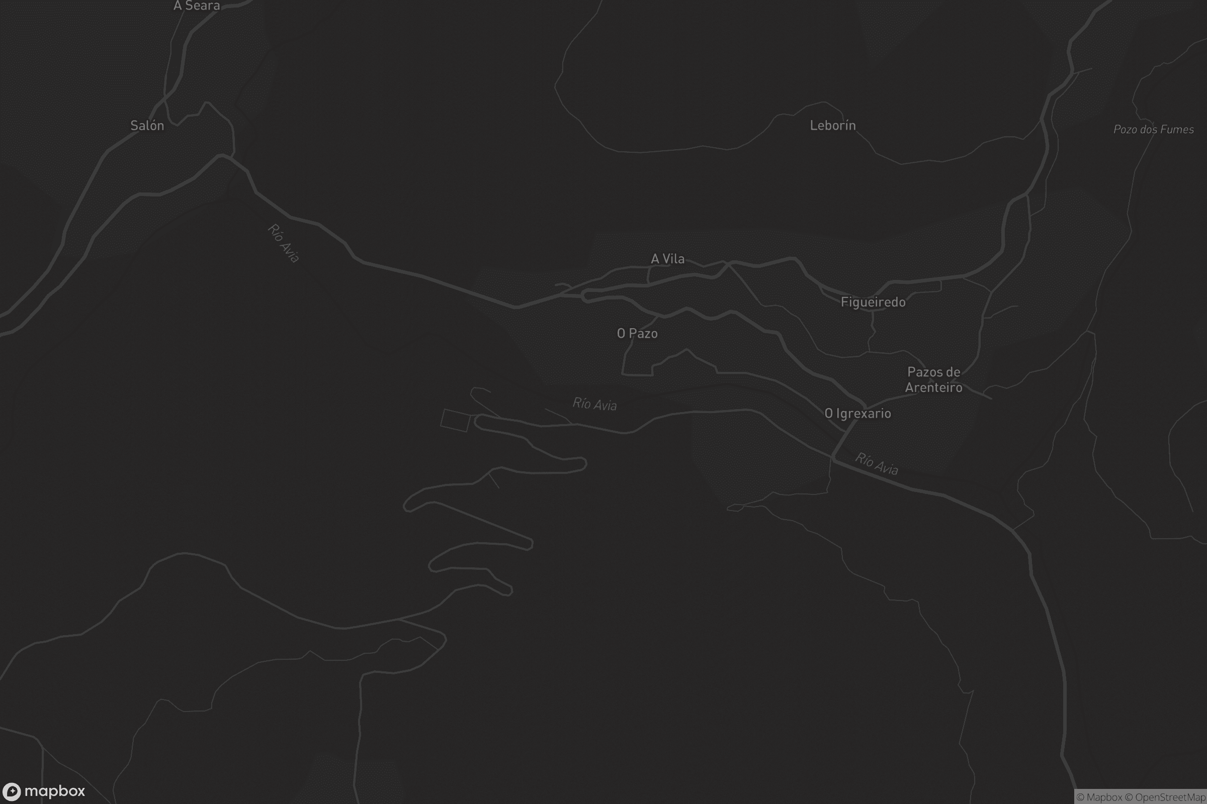 Mapa de Pazos de Arenteiro