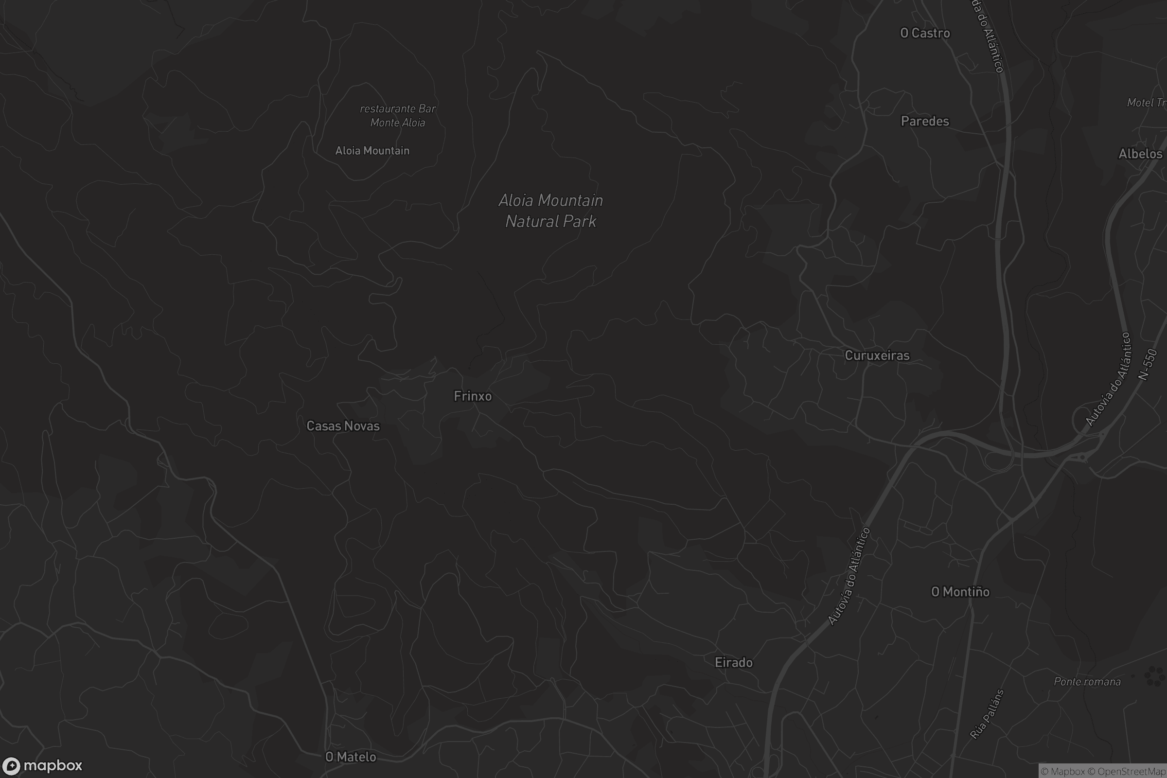 Mapa de Pazos de Reis