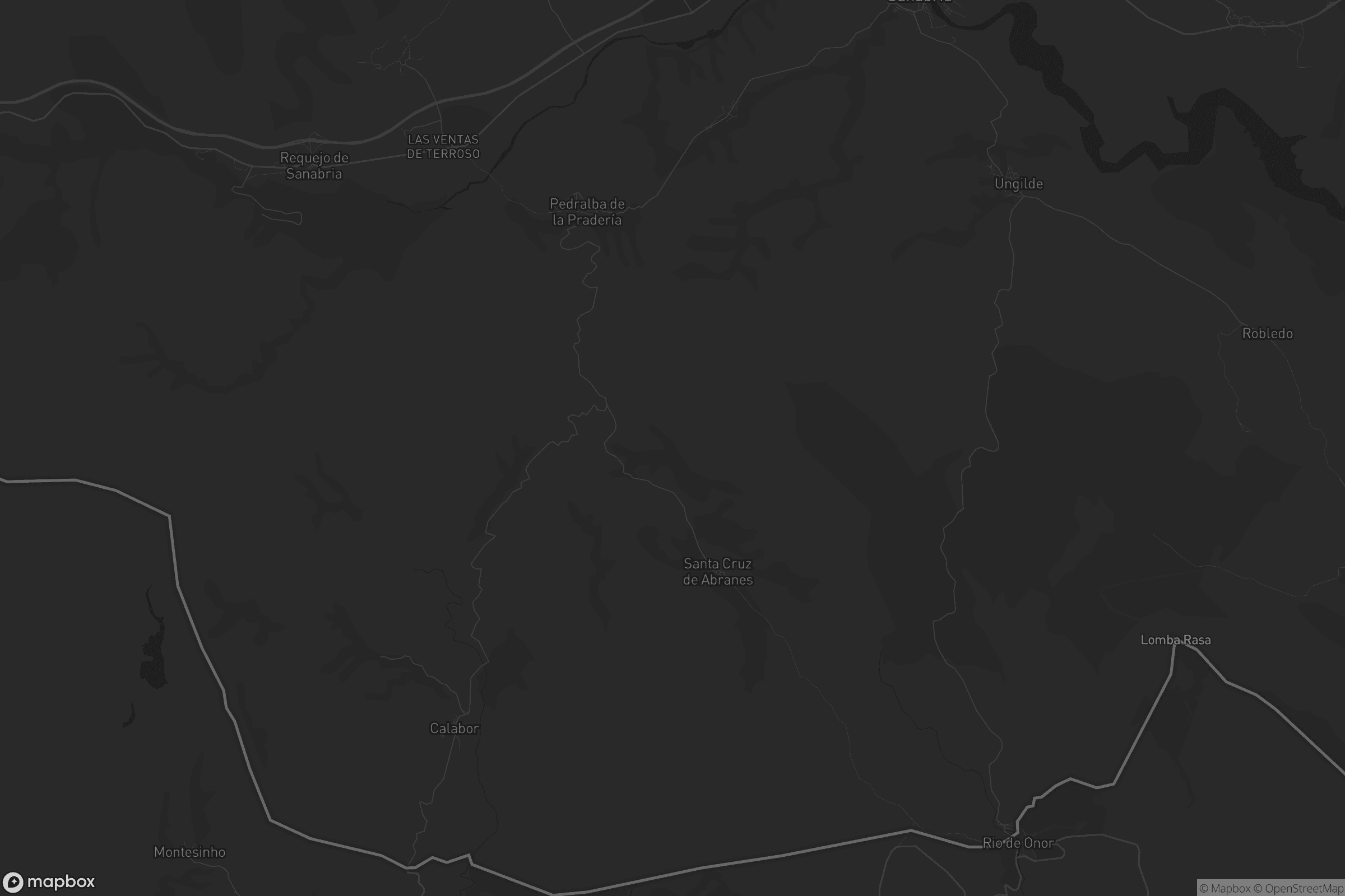 Mapa de Pedralba de la Pradería