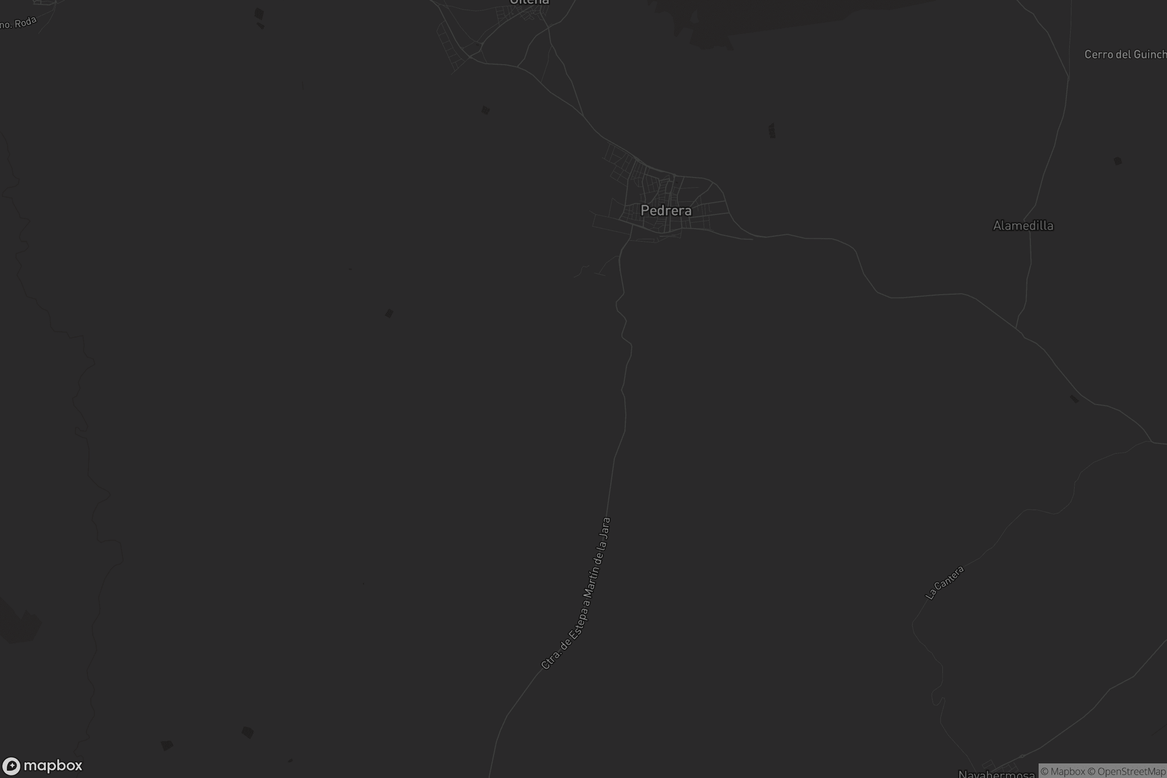 Mapa de Pedrera
