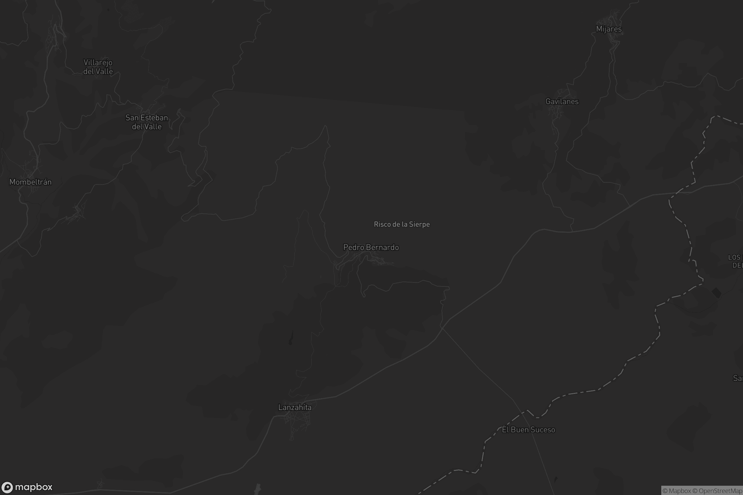 Mapa de Pedro Bernardo