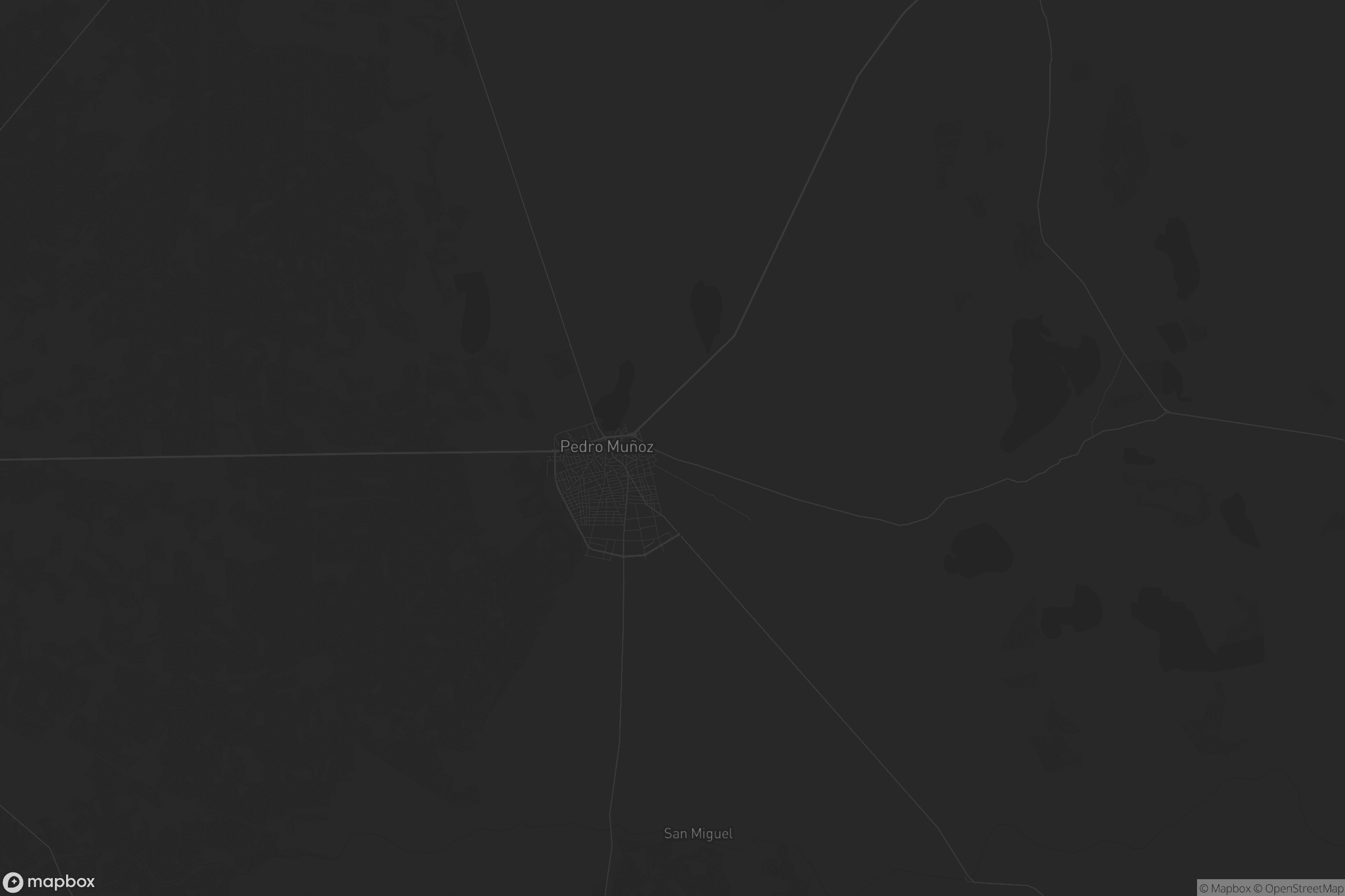 Mapa de Pedro Muñoz