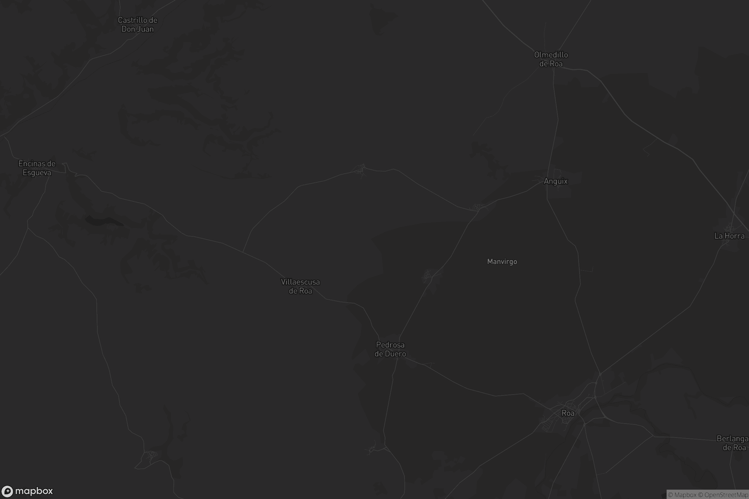 Mapa de Pedrosa de Duero