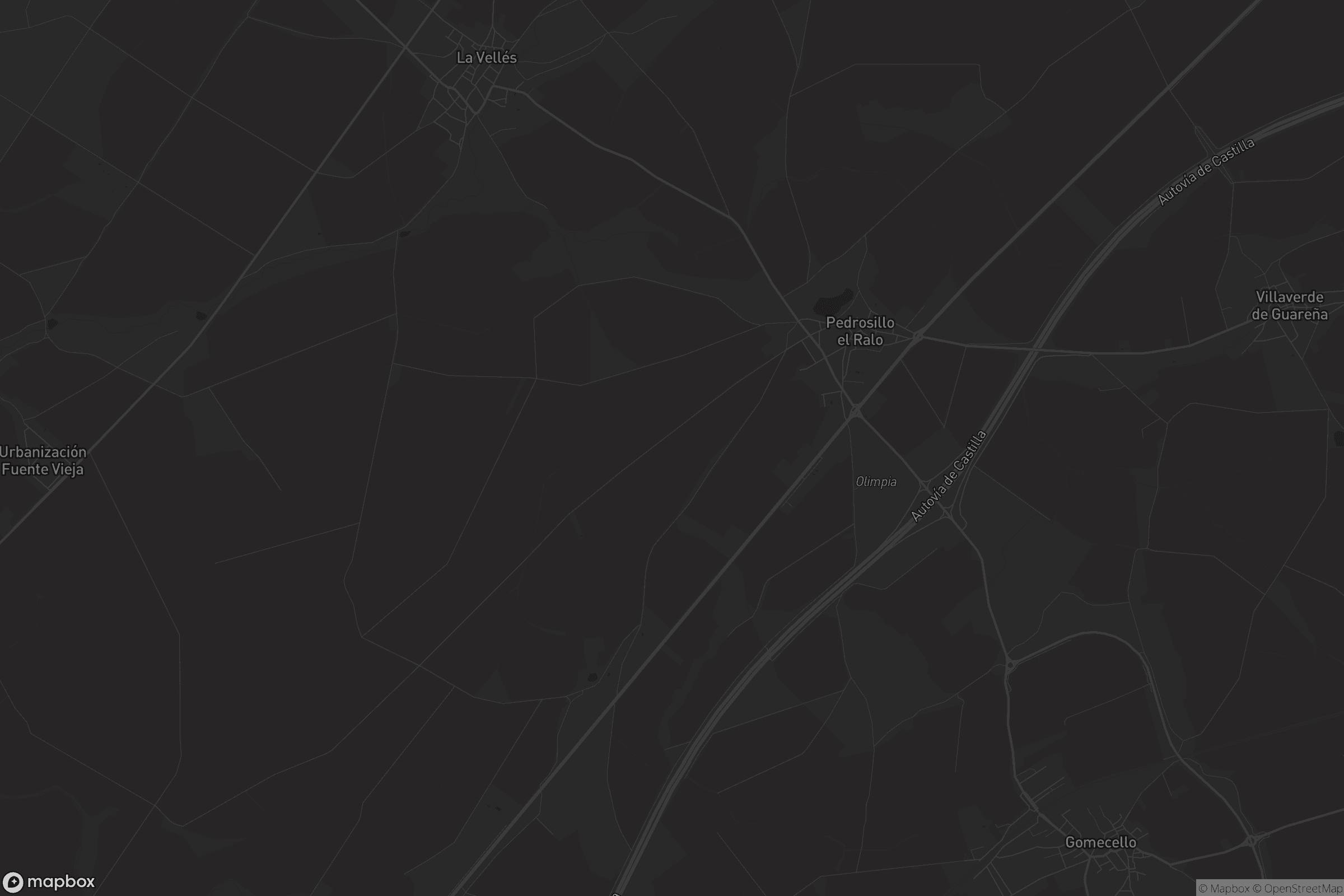 Mapa de Pedrosillo el Ralo