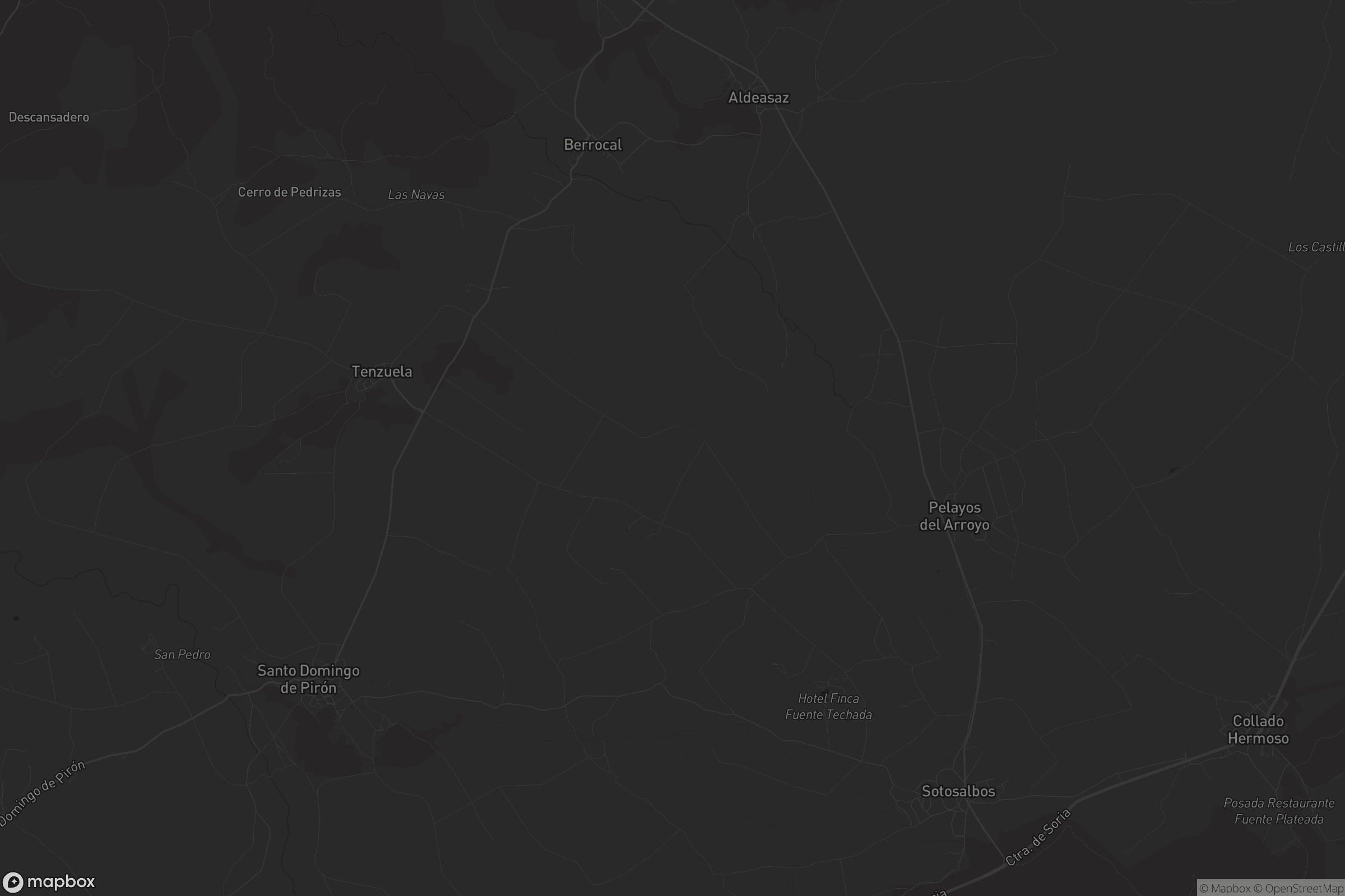 Mapa de Pelayos del Arroyo