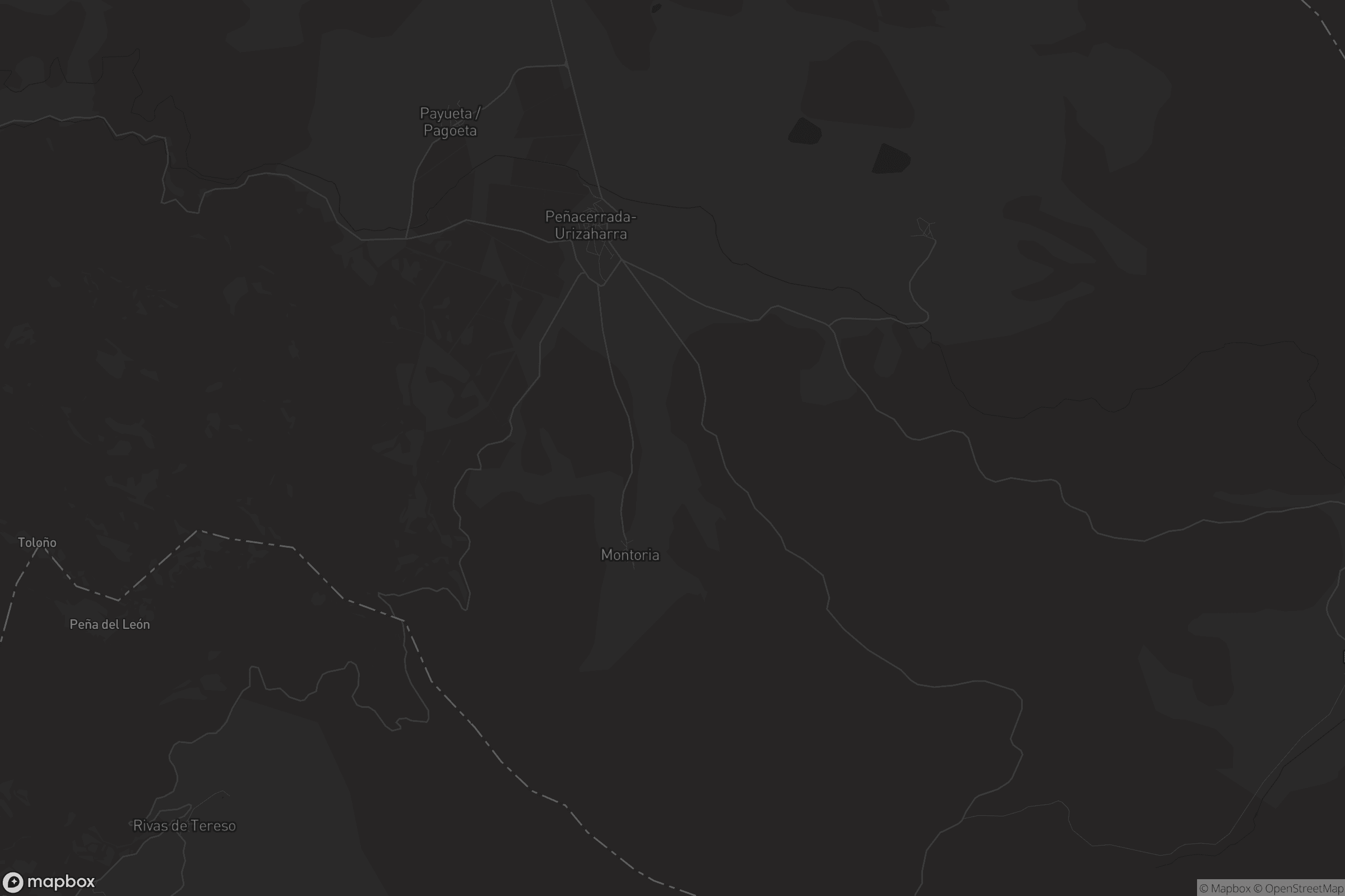 Mapa de Peñacerrada-Urizaharra