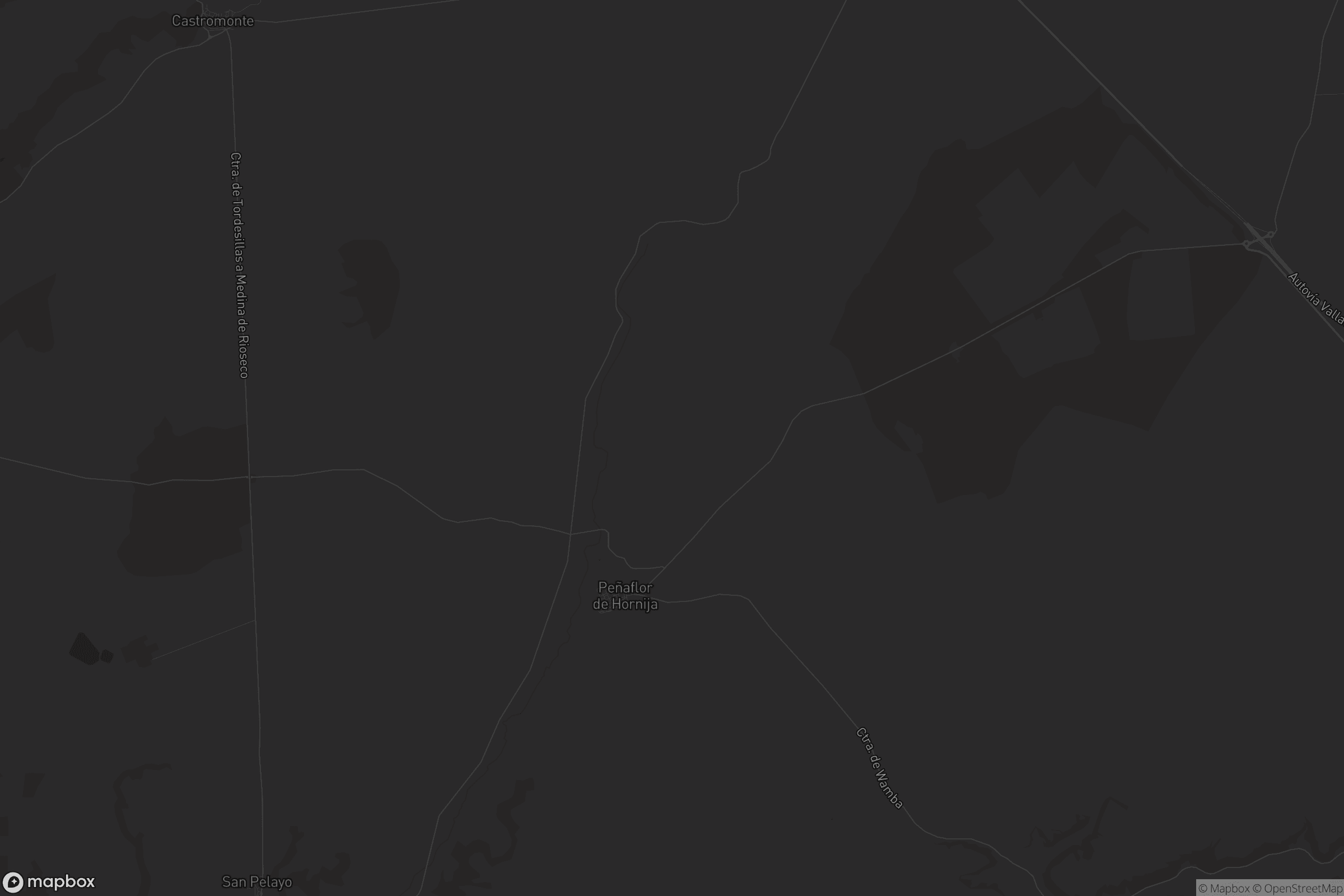 Mapa de Peñaflor de Hornija