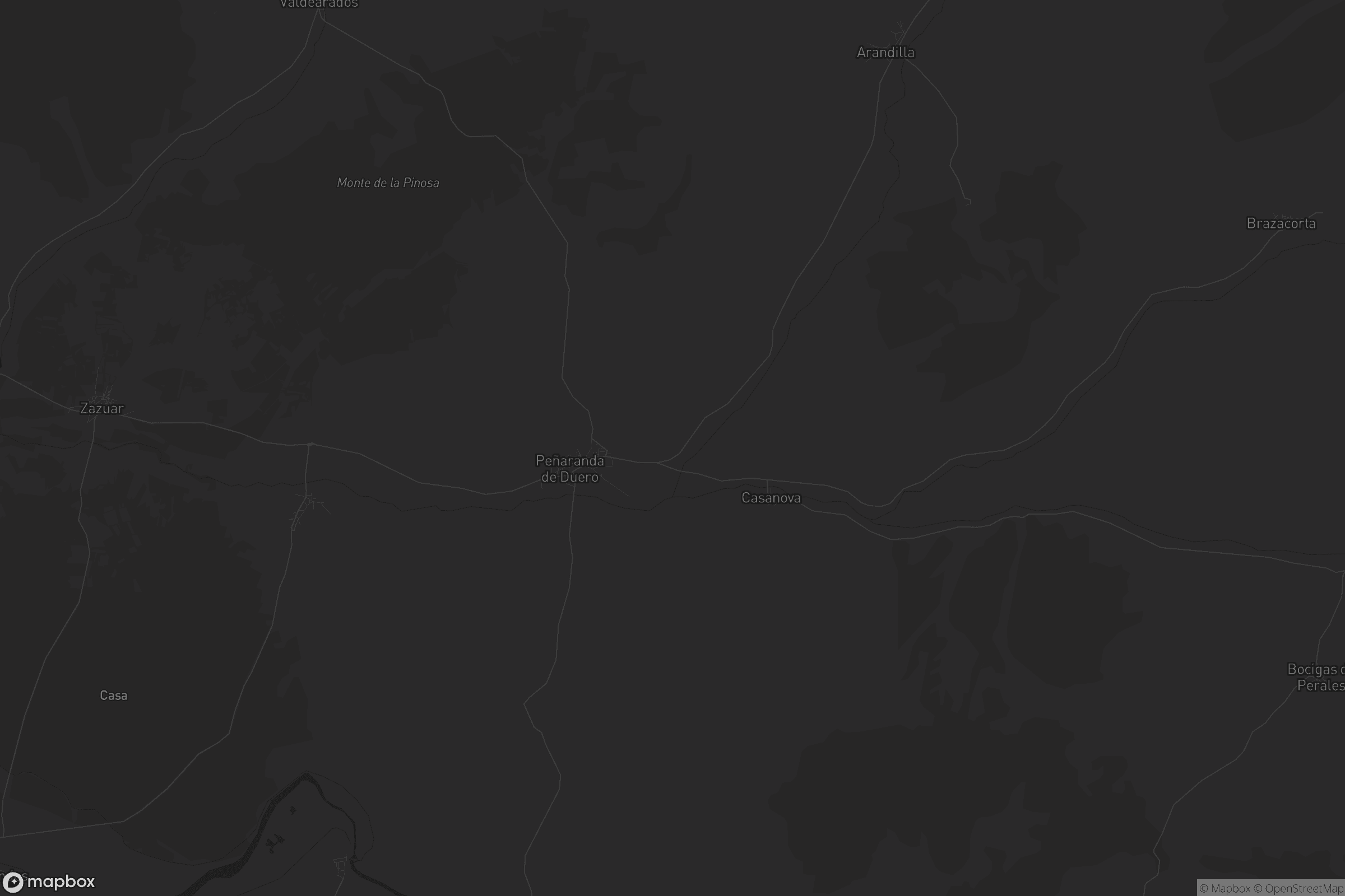 Mapa de Peñaranda de Duero