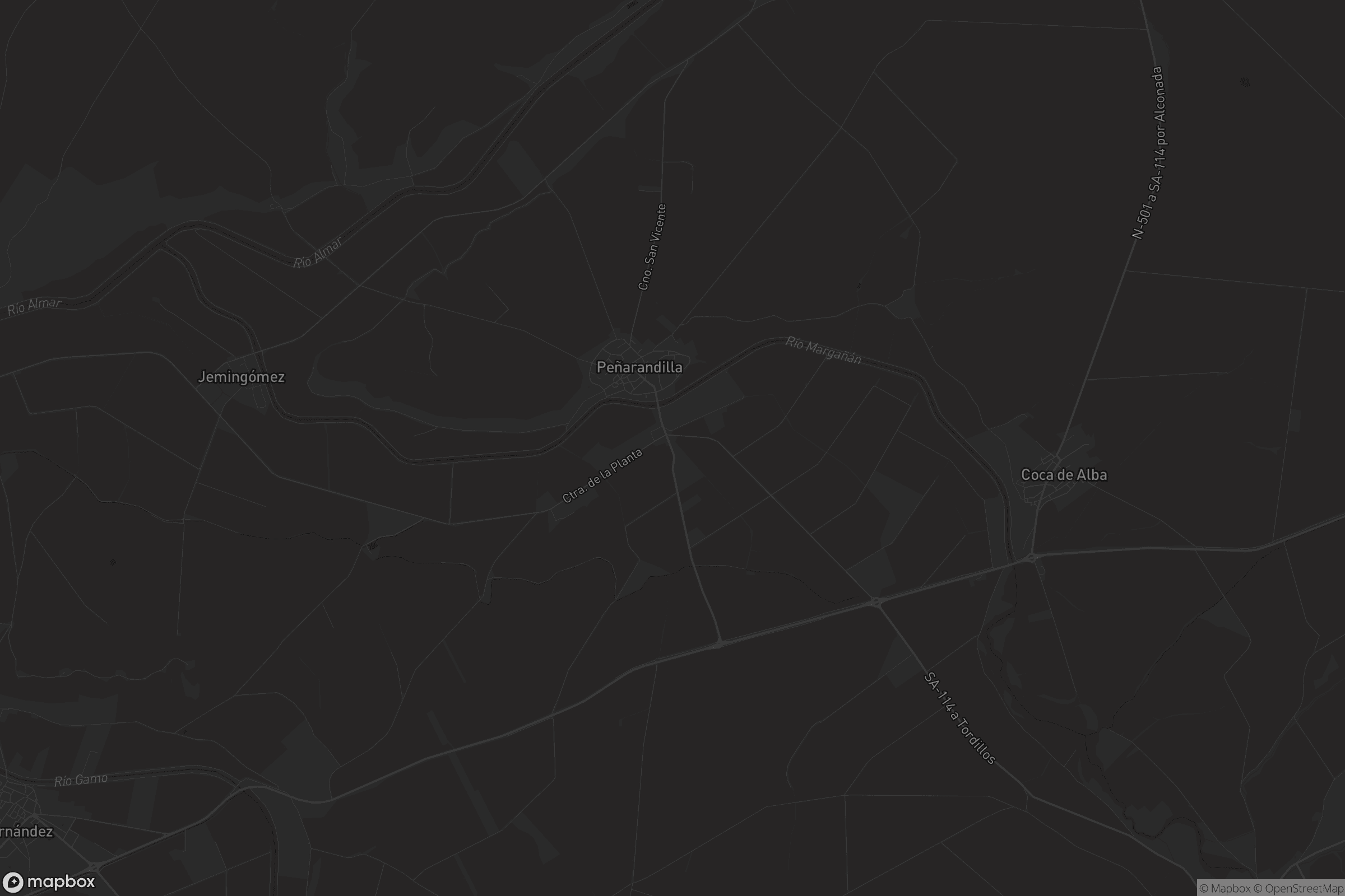 Mapa de Peñarandilla