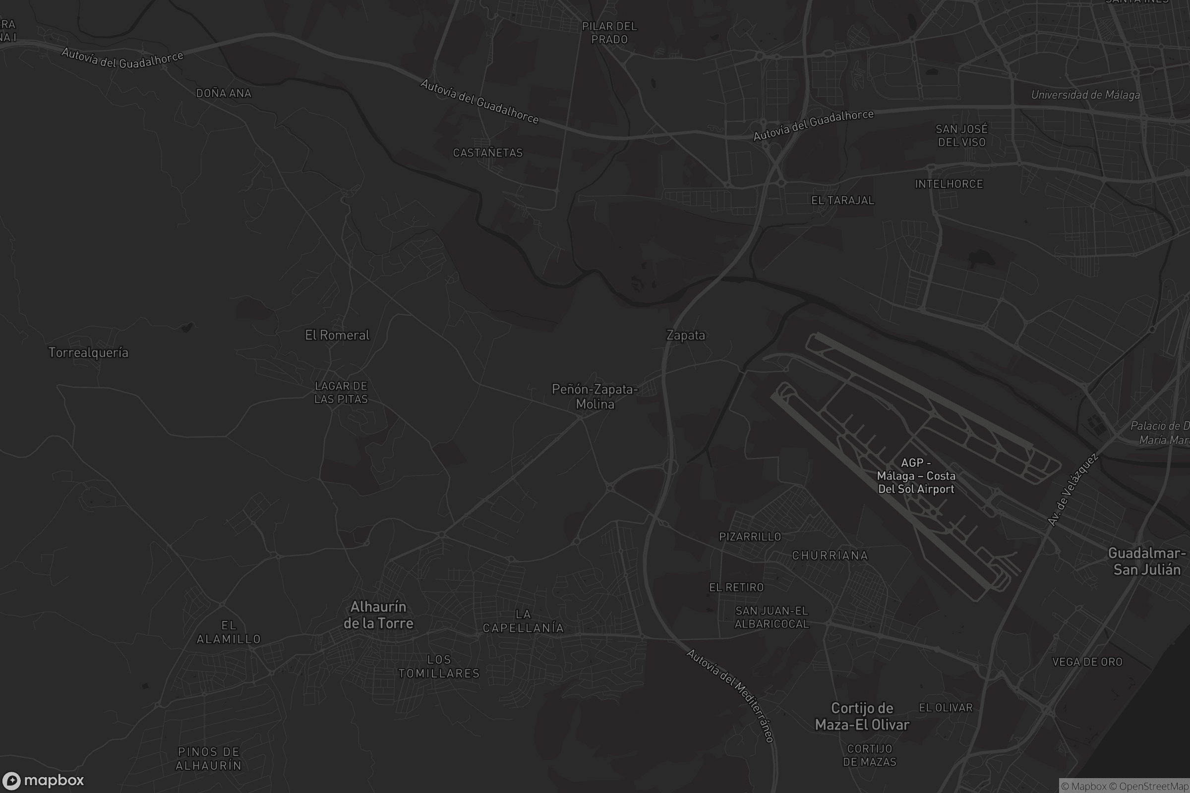 Mapa de Peñón-Zapata-Molina