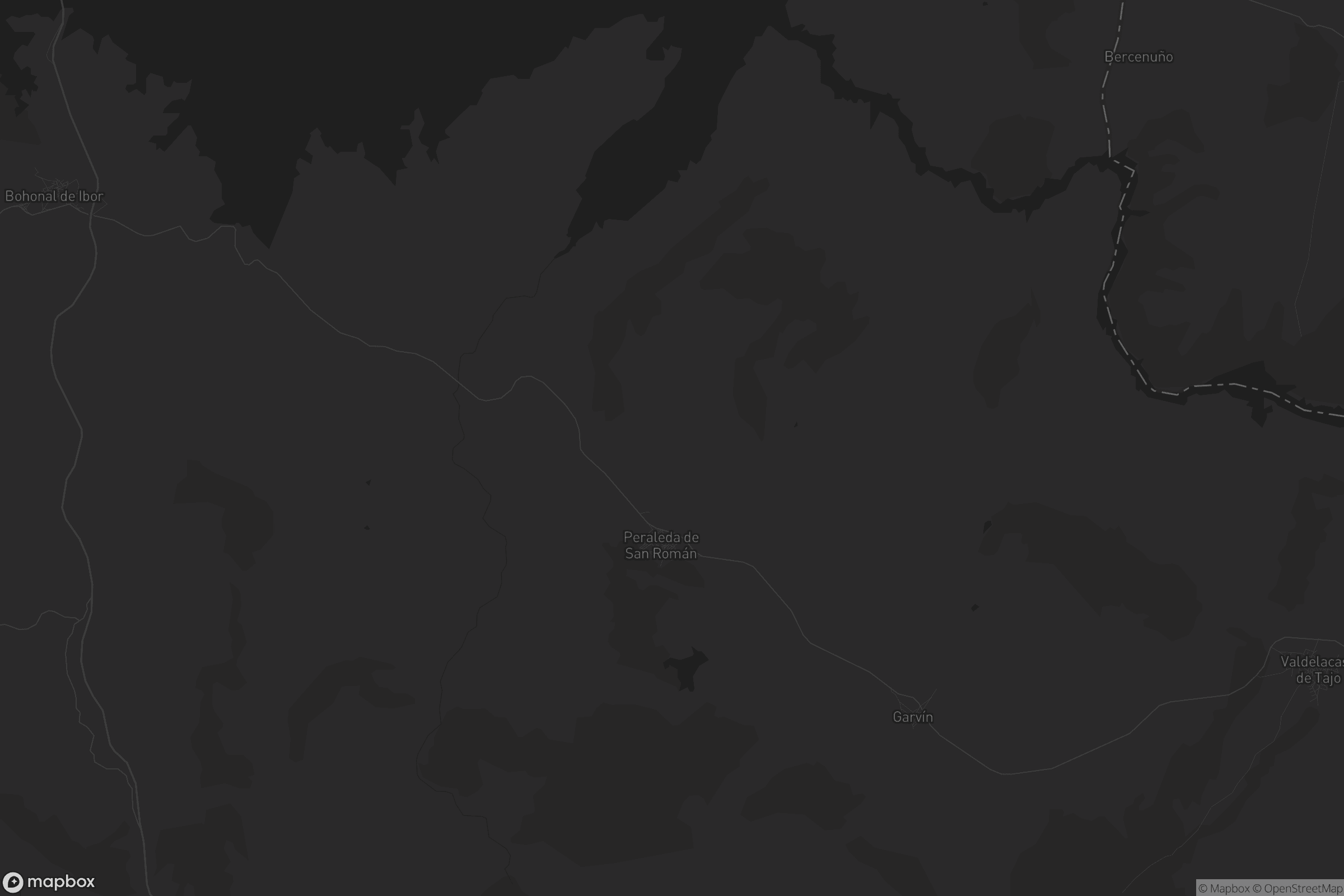 Mapa de Peraleda de San Román