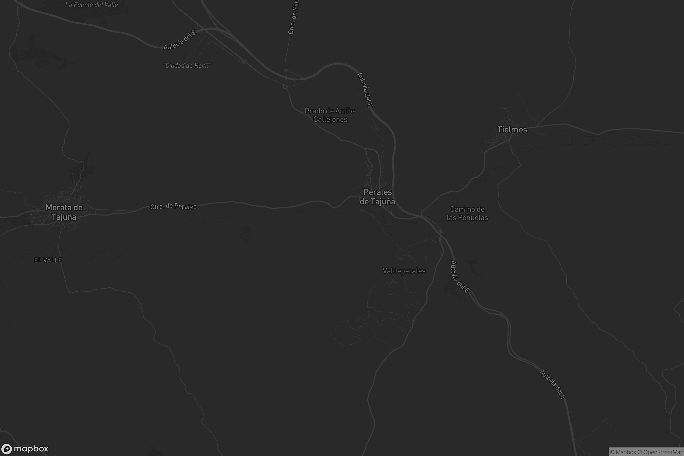 Mapa de Perales de Tajuña