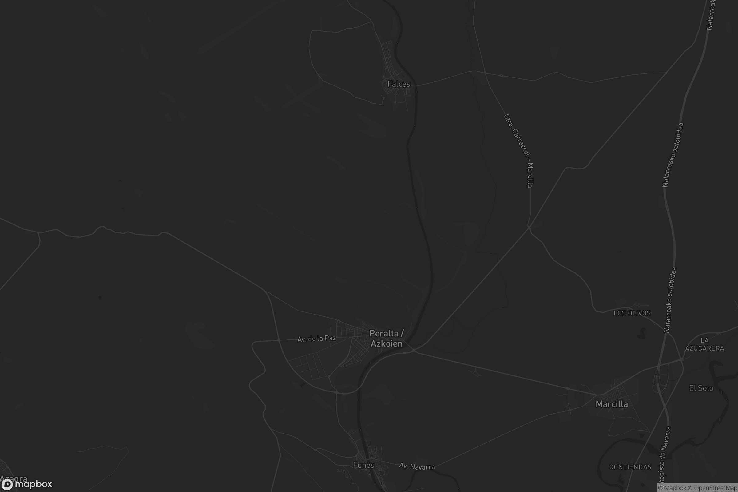 Mapa de Peralta / Azkoien