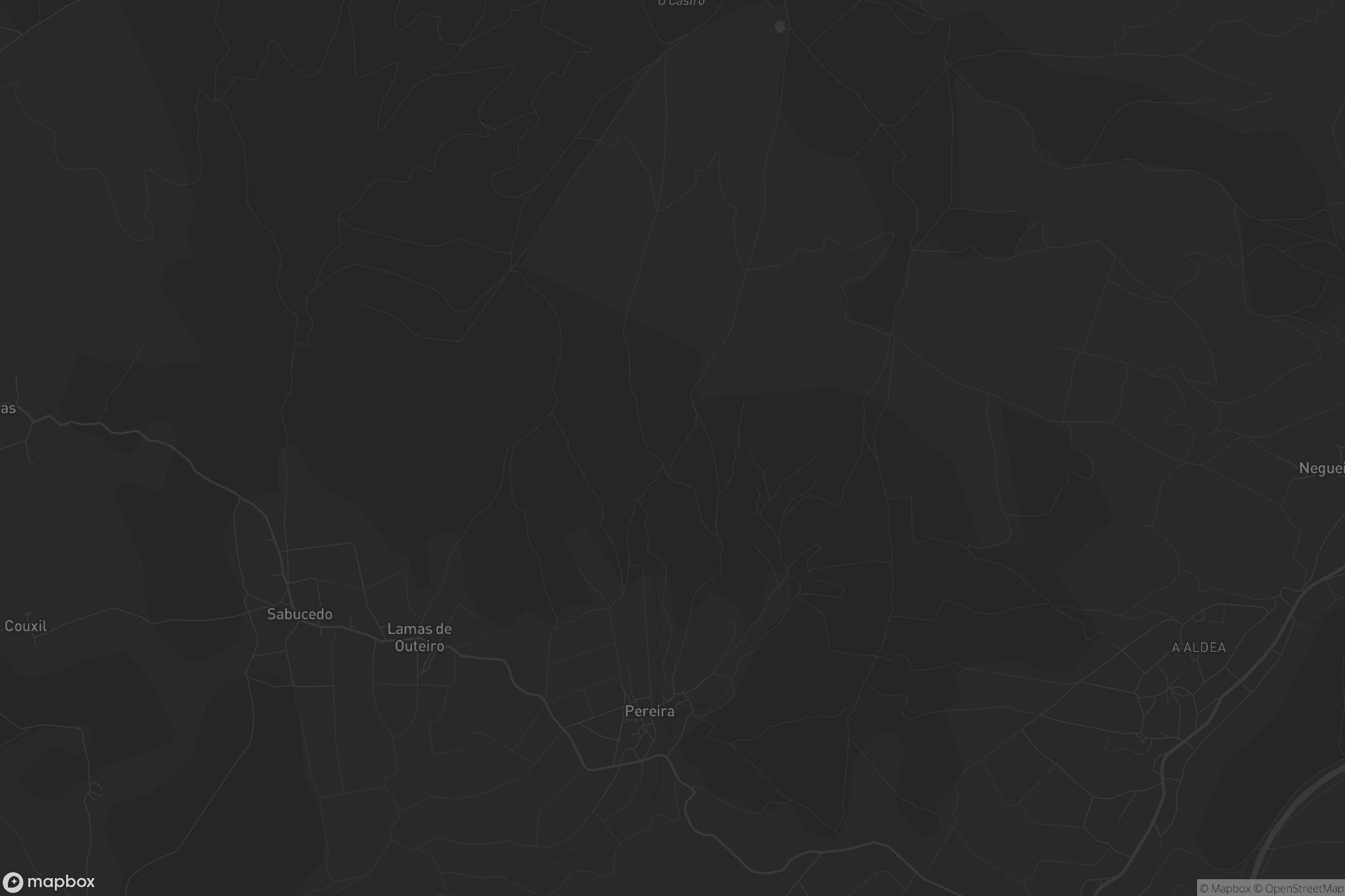 Mapa de Pereira de Montes