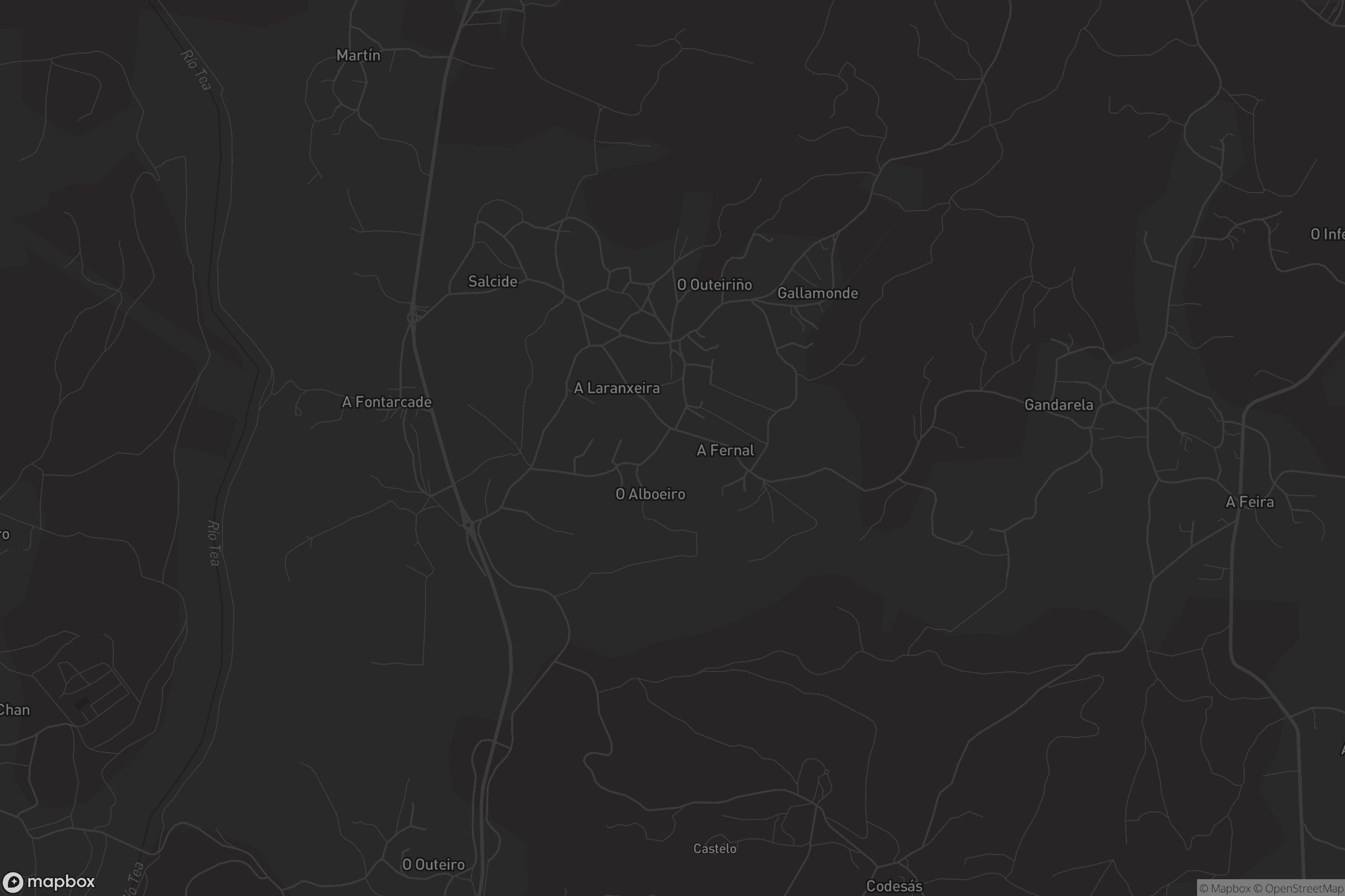 Mapa de Pesqueiras