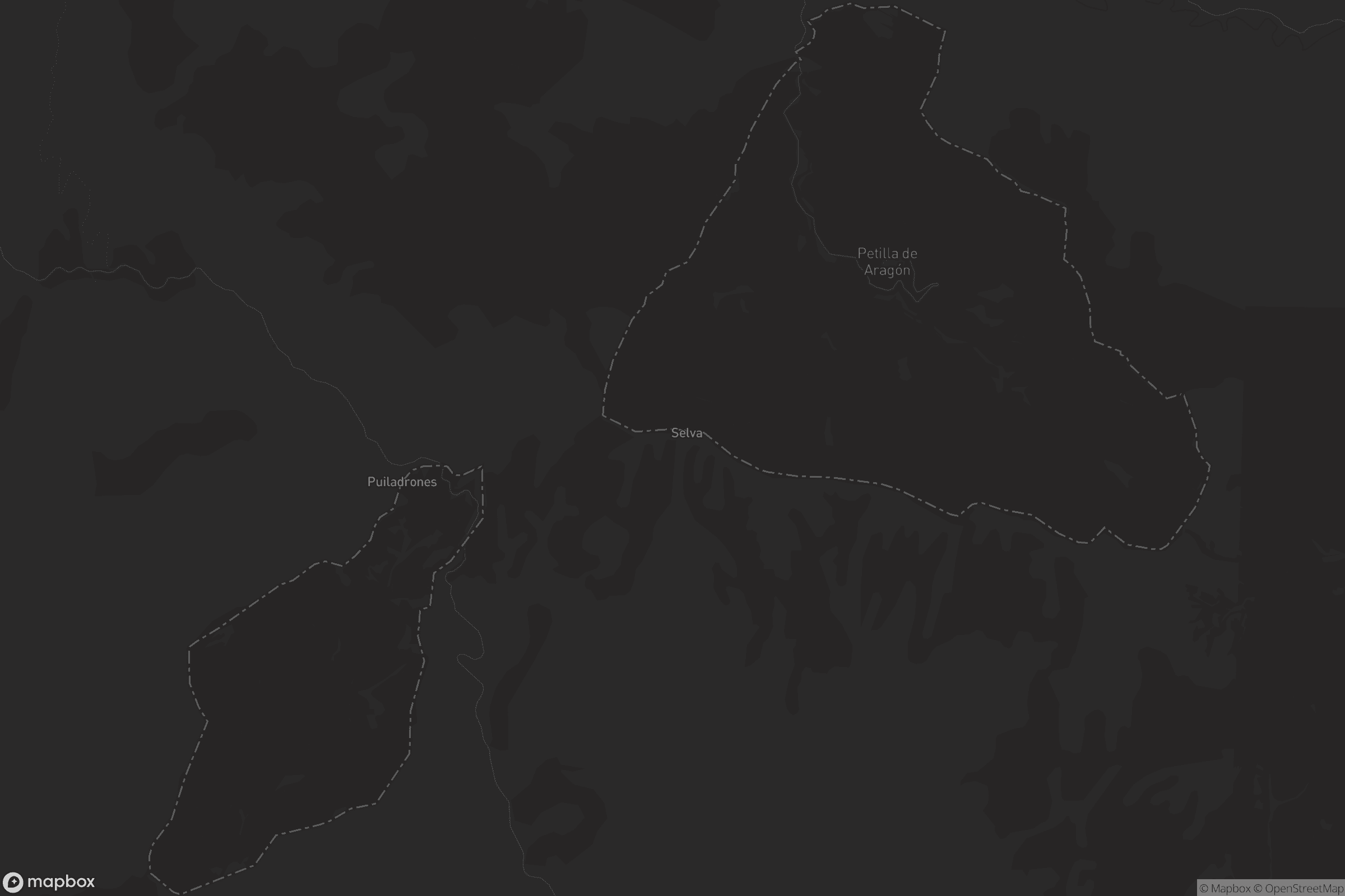 Mapa de Petilla de Aragón