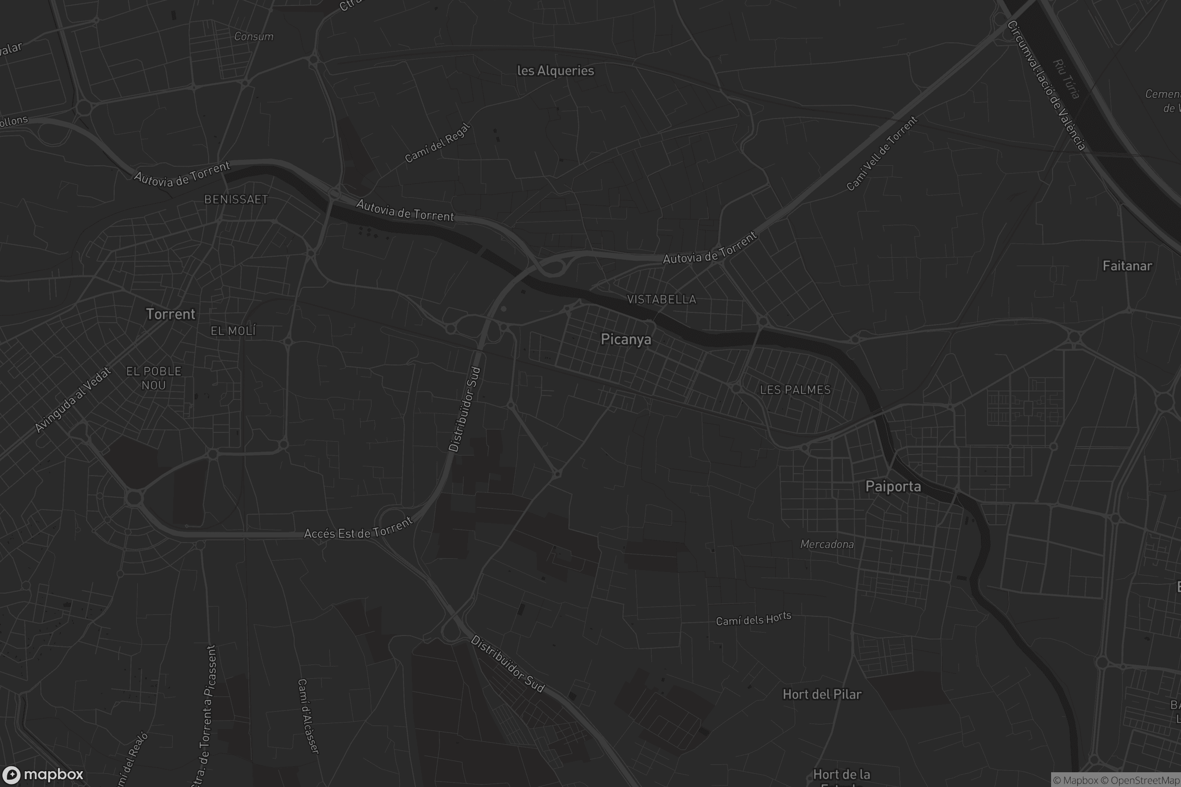 Mapa de Picanya