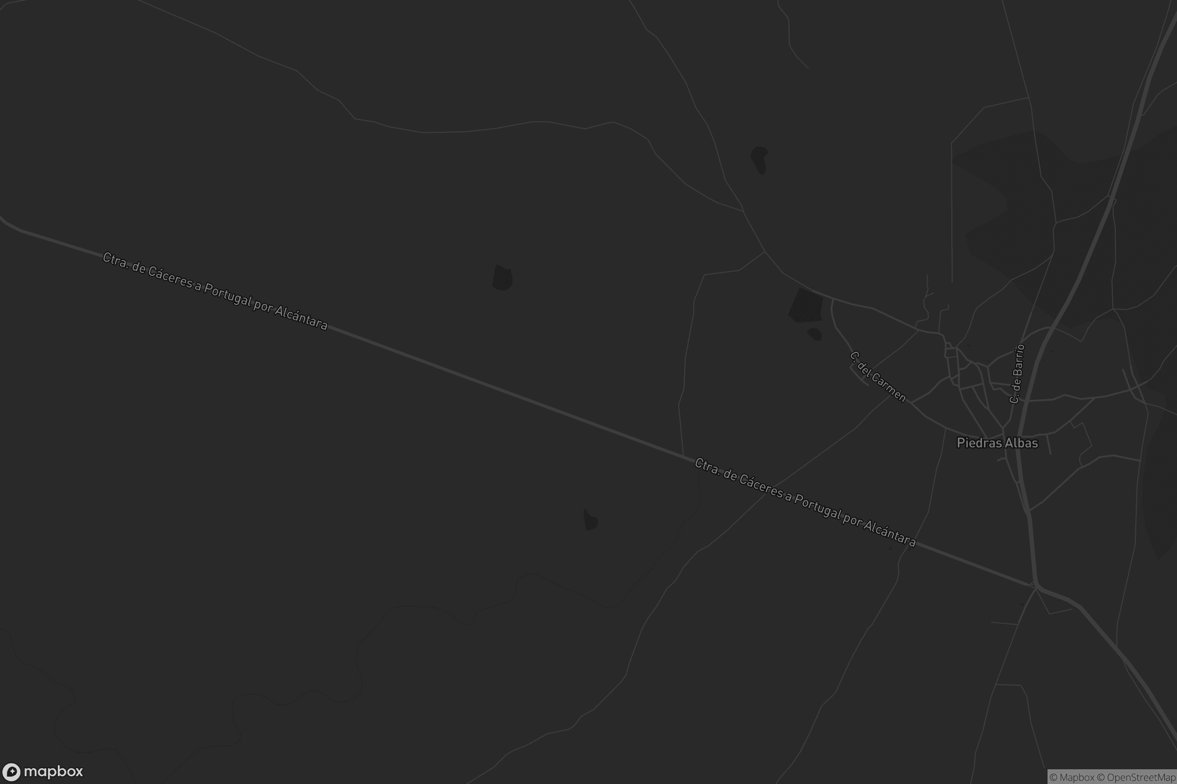 Mapa de Piedras Albas