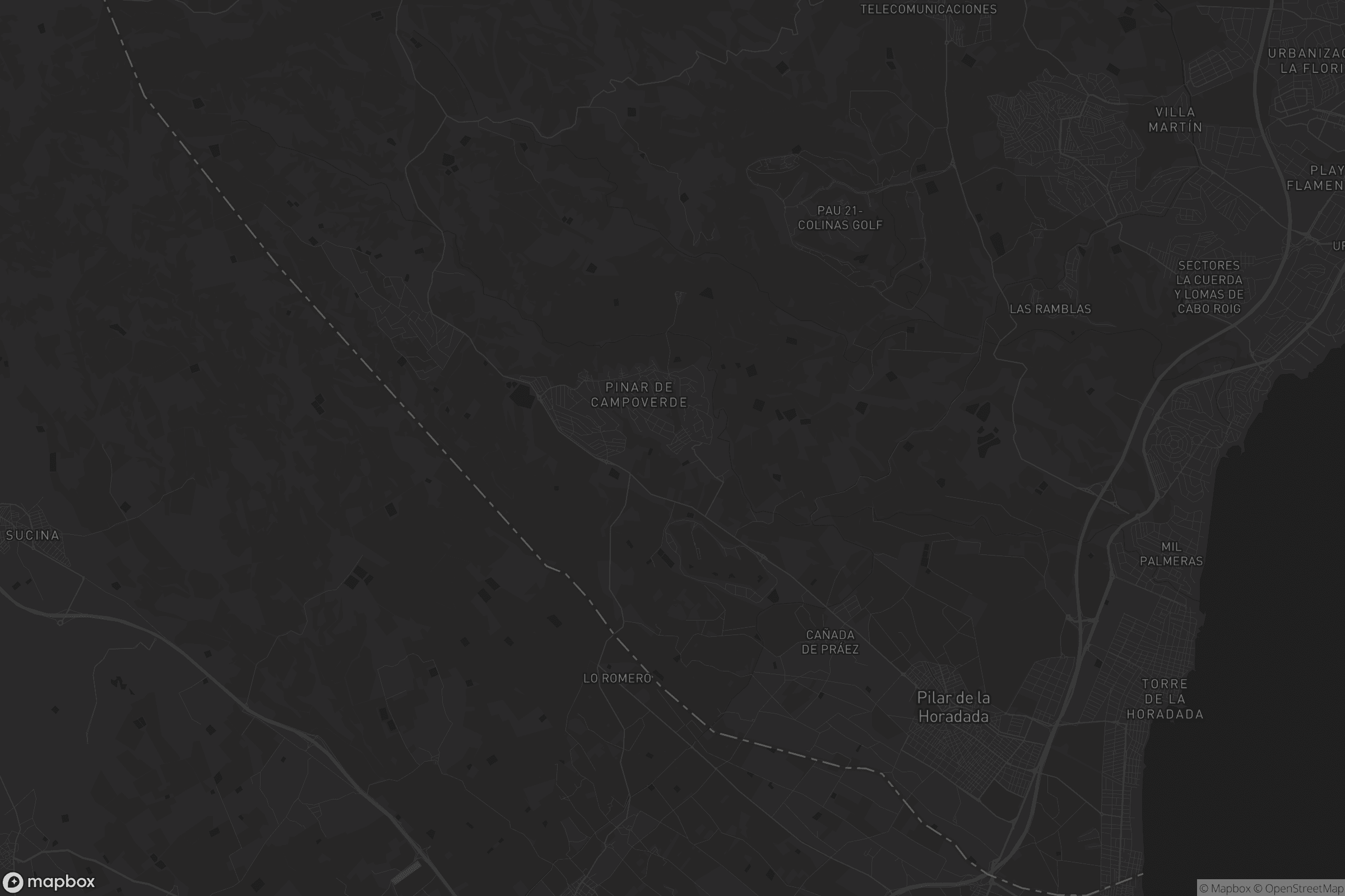 Mapa de Pilar de la Horadada