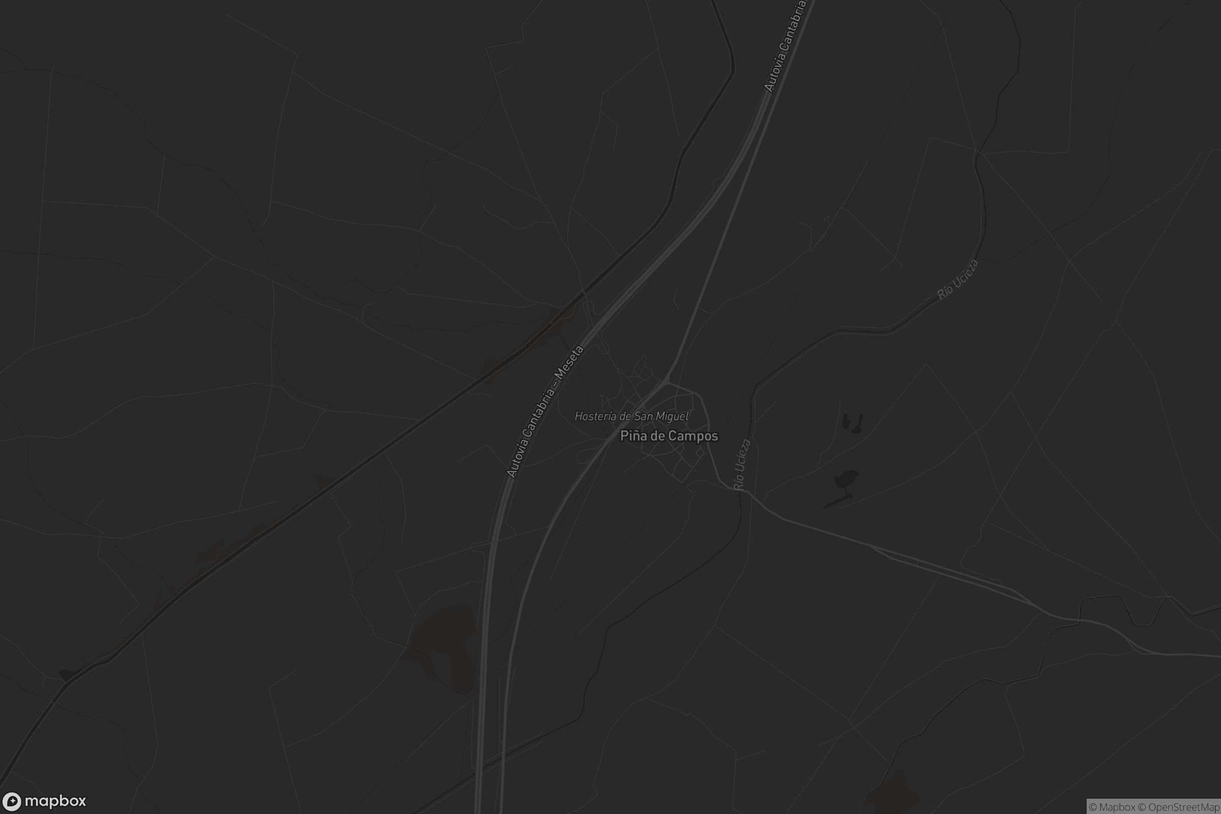 Mapa de Piña de Campos