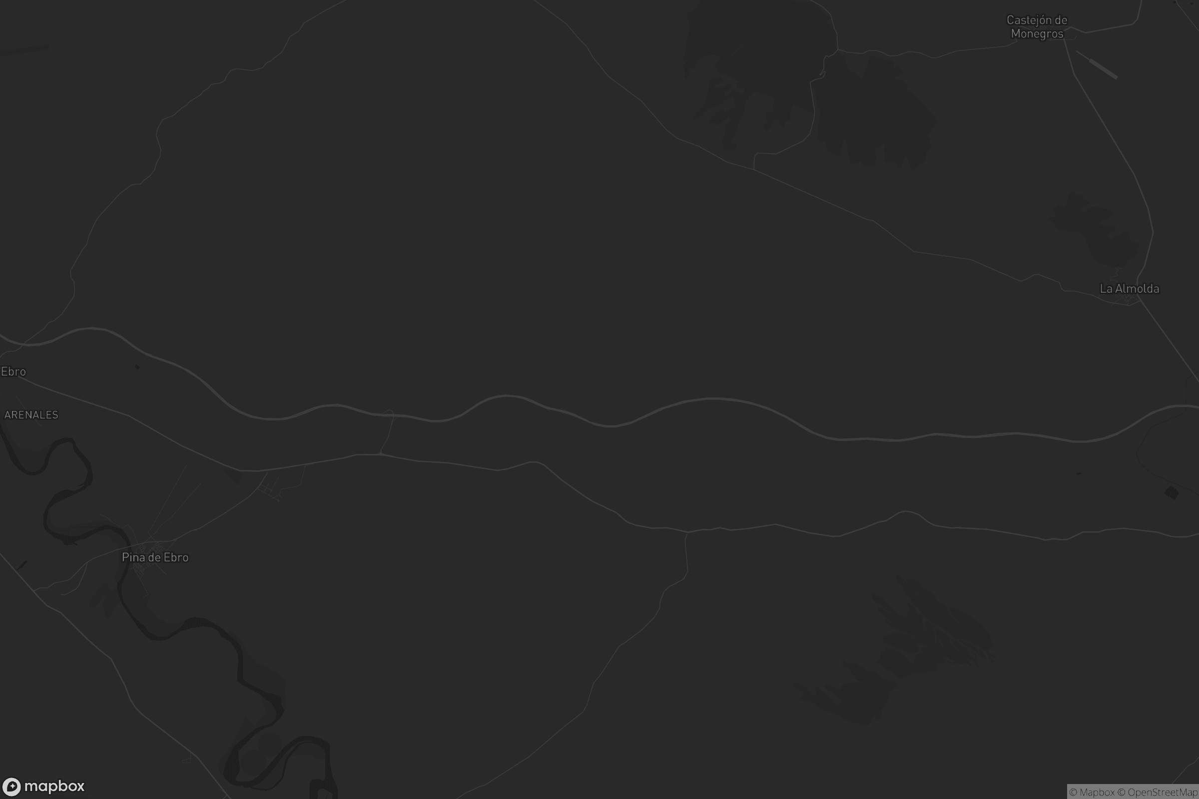 Mapa de Pina de Ebro