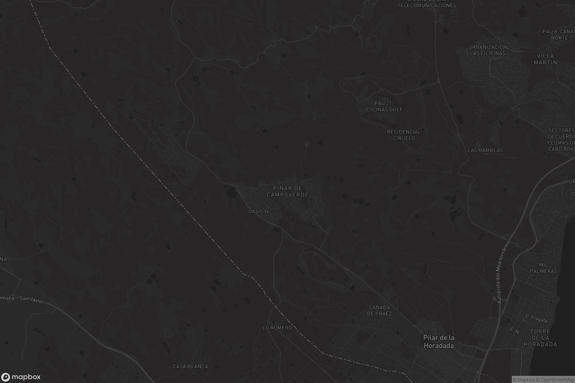 Mapa de Pinar de Campoverde