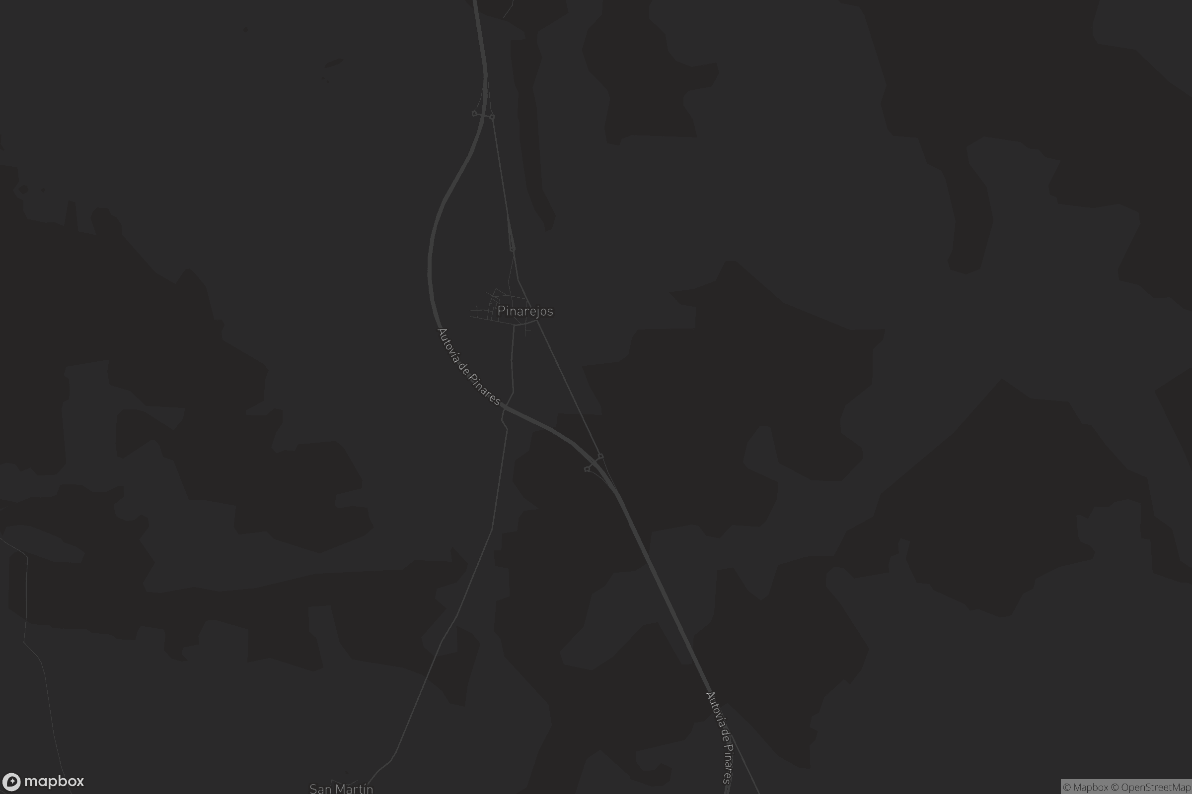 Mapa de Pinarejos