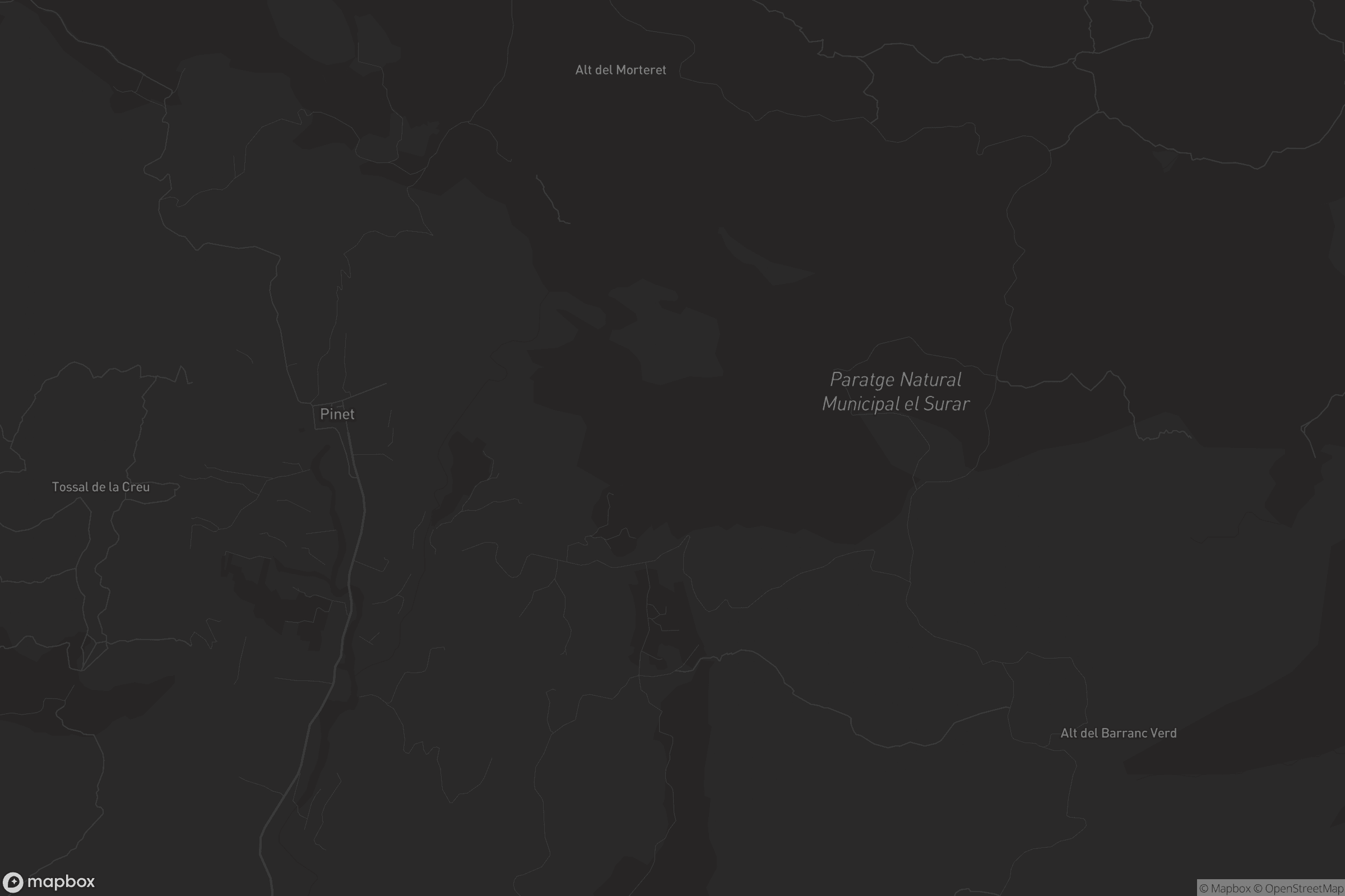 Mapa de Pinet