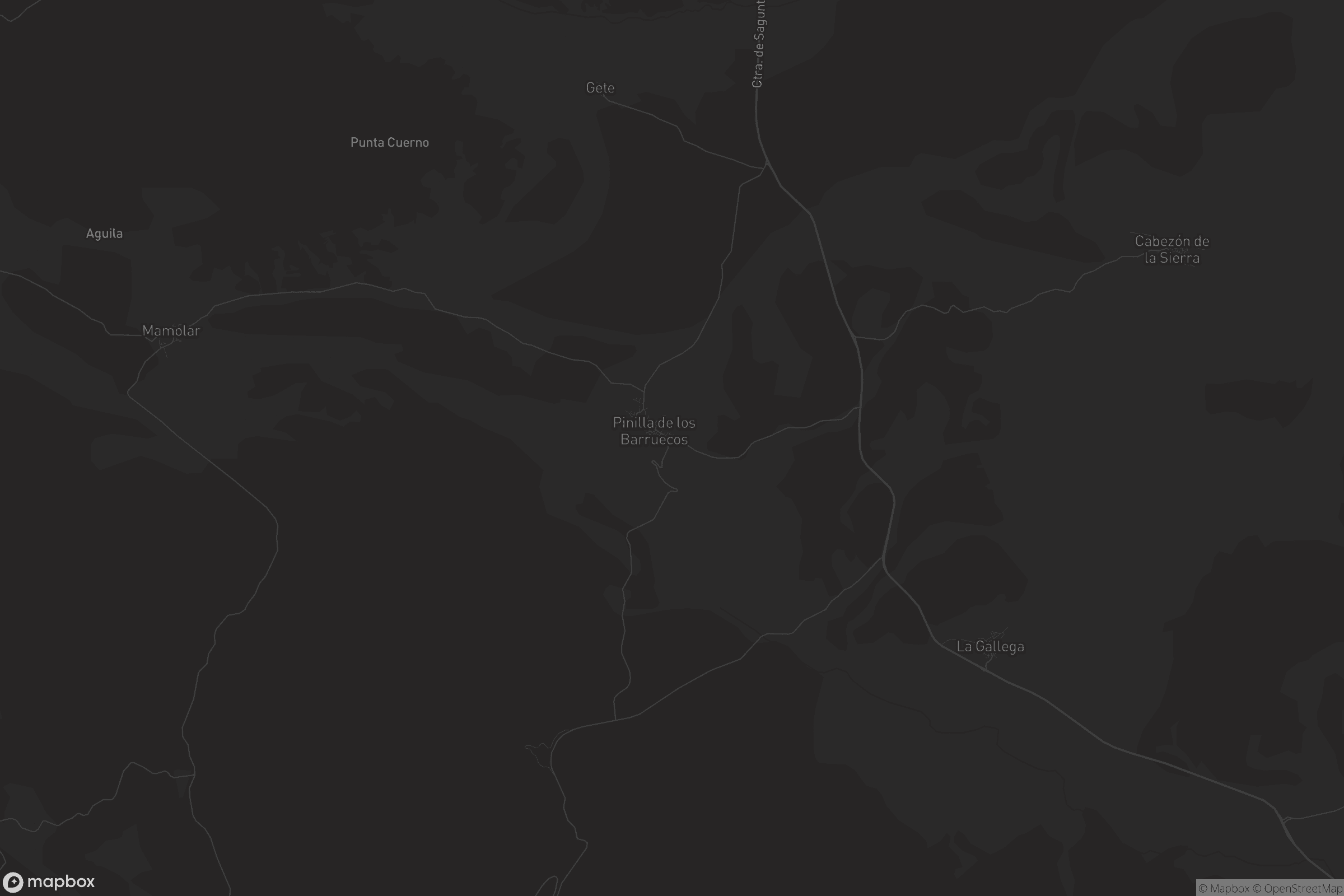 Mapa de Pinilla de los Barruecos