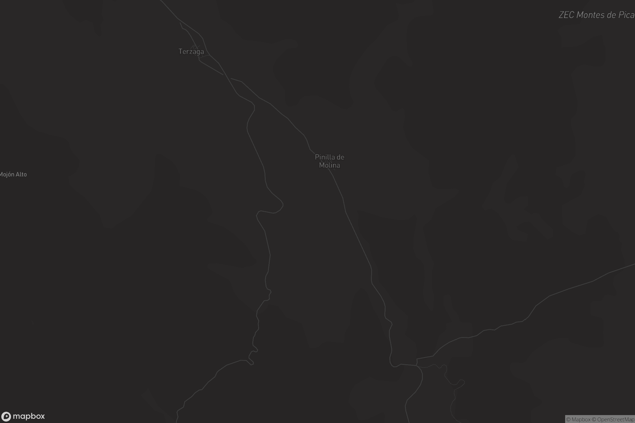 Mapa de Pinilla de Molina