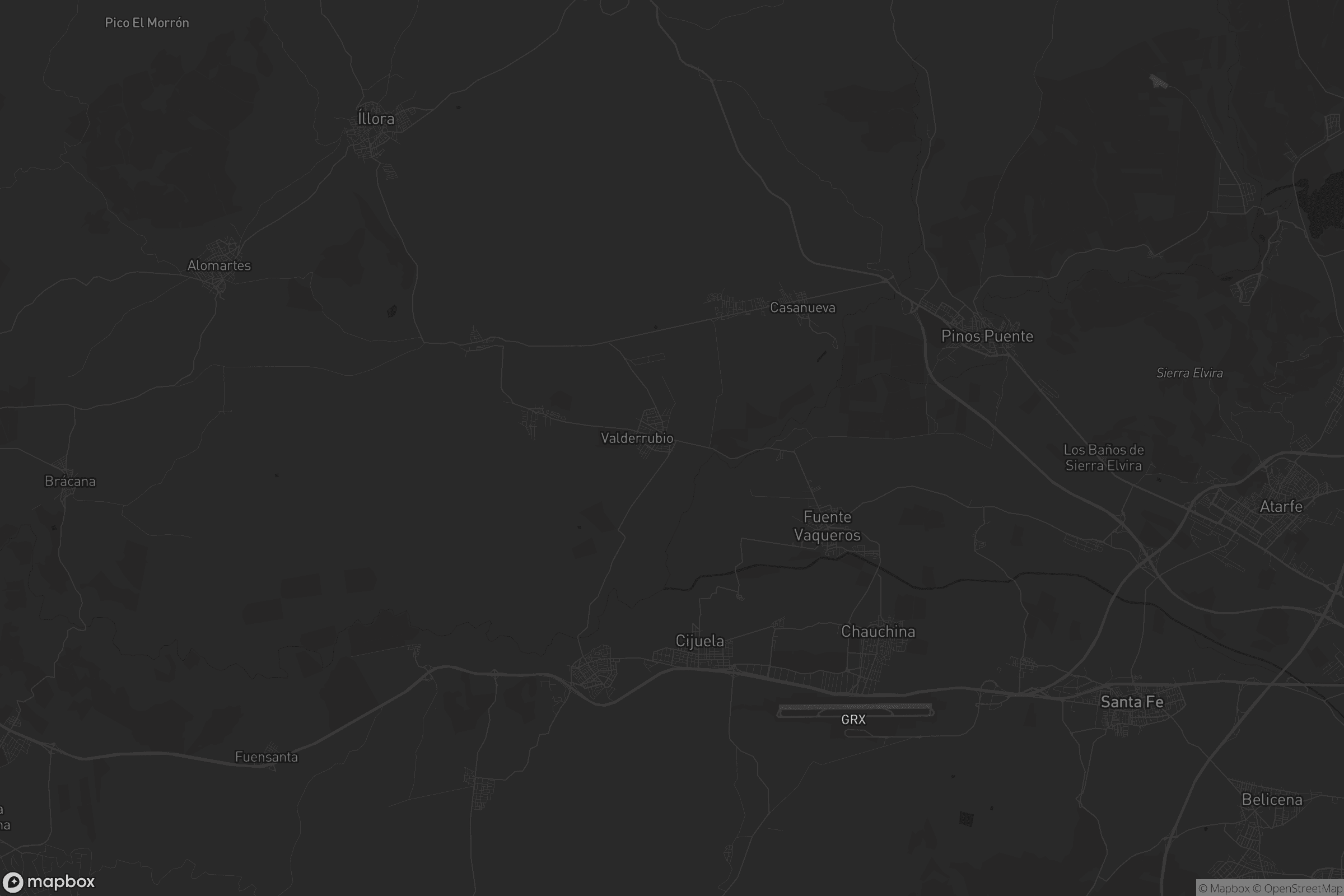 Mapa de Pinos Puente