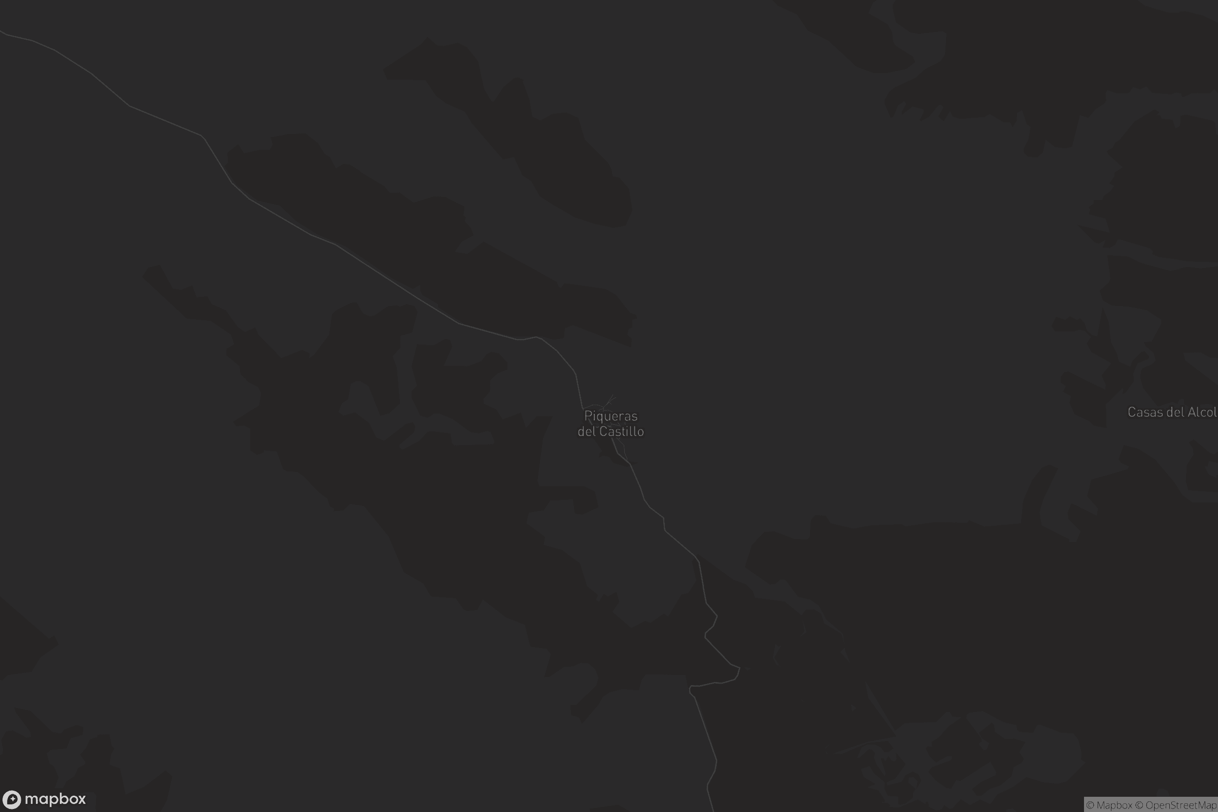 Mapa de Piqueras del Castillo