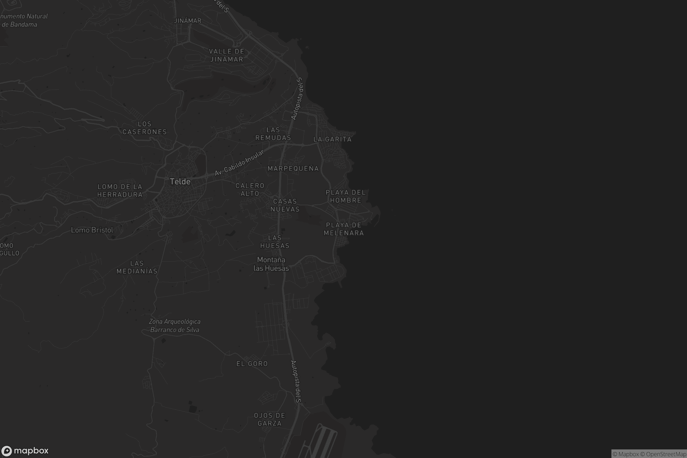 Mapa de Playa de Melenara