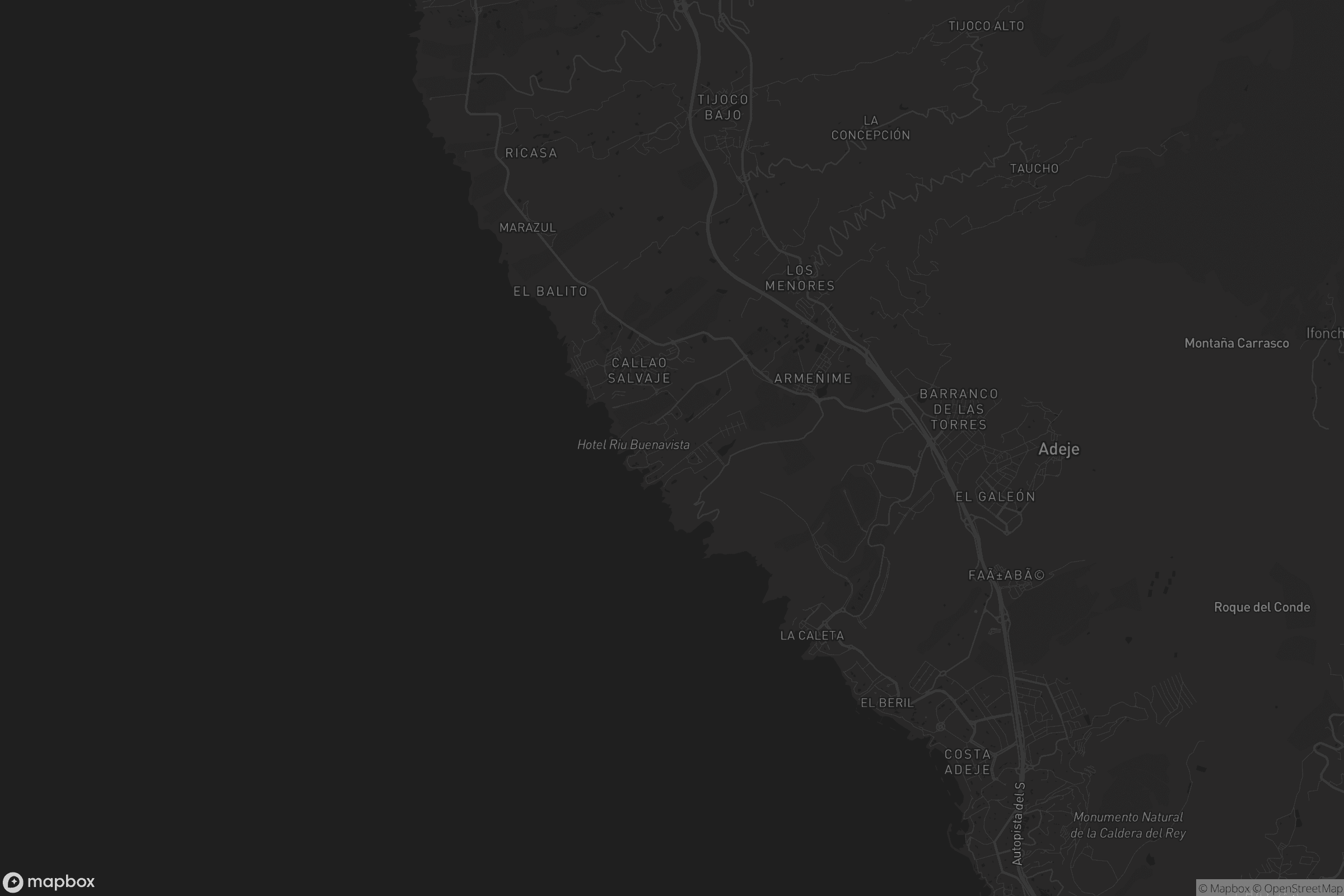 Mapa de Playa Paraíso