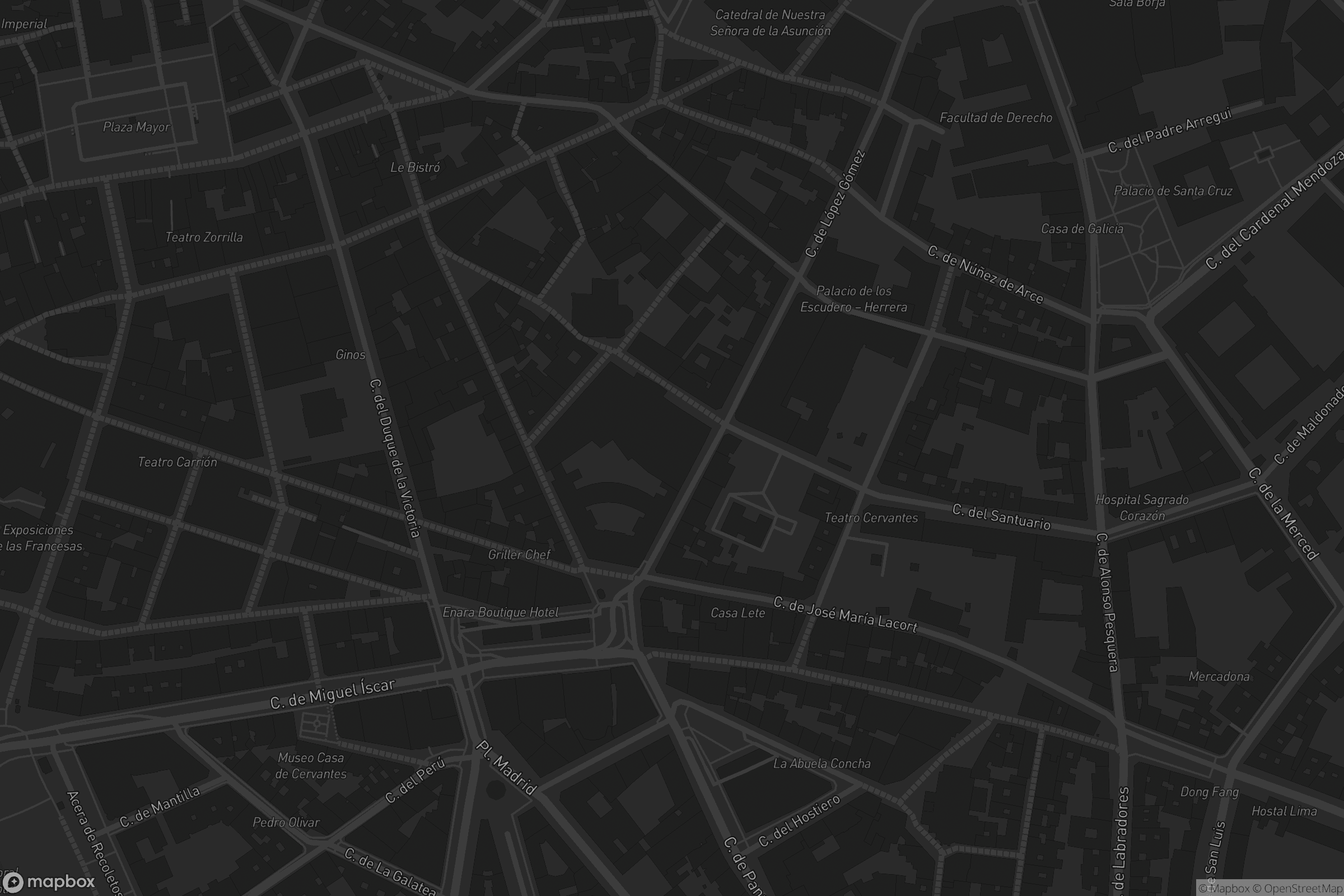 Mapa de Plaza España