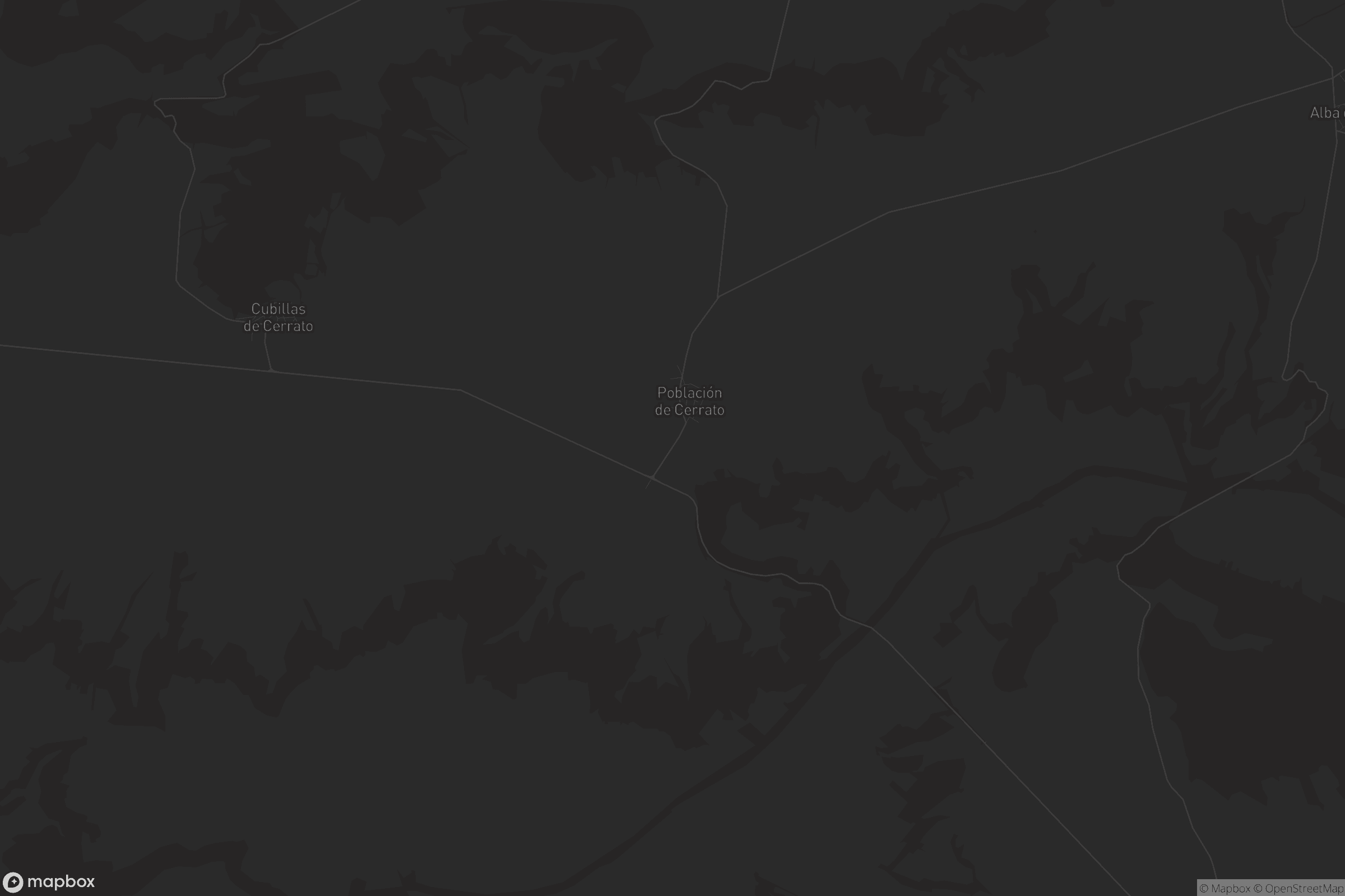 Mapa de Población de Cerrato