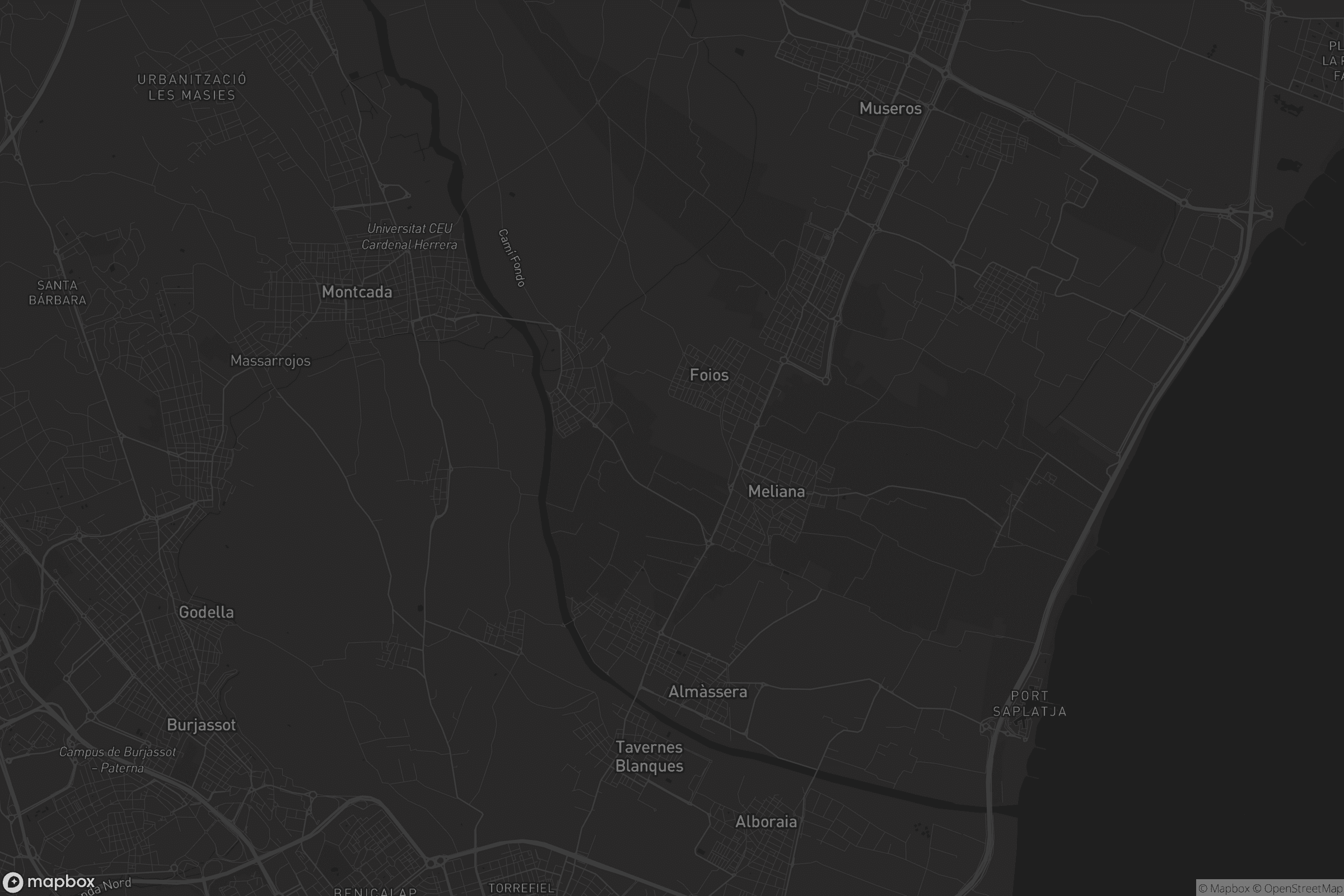 Mapa de Pobles del Nord