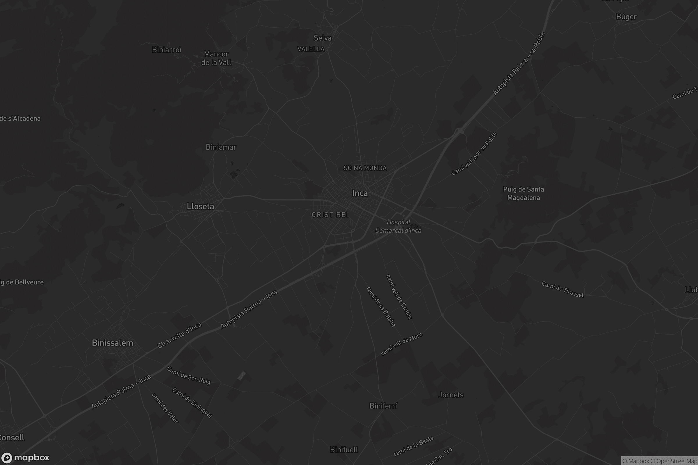 Mapa de Polígon Industrial