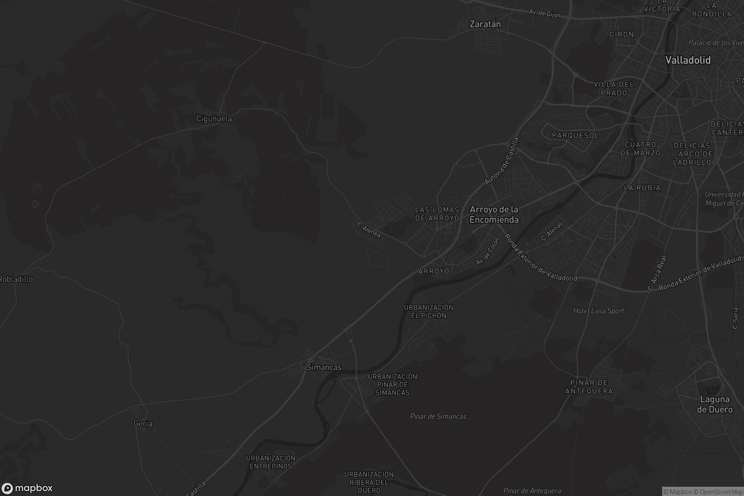 Mapa de Polígono de la Encomienda