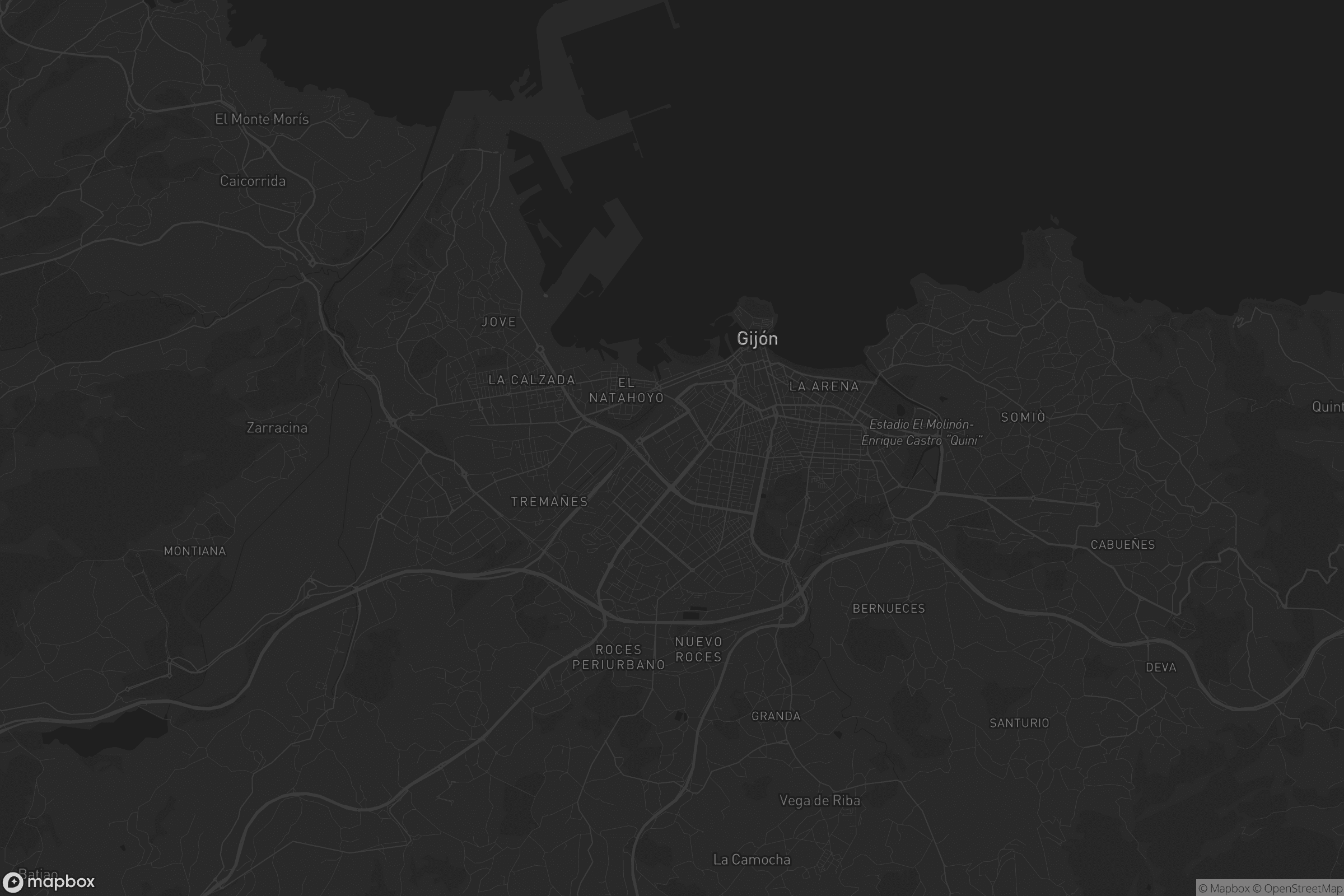 Mapa de Polígono de Pumarín