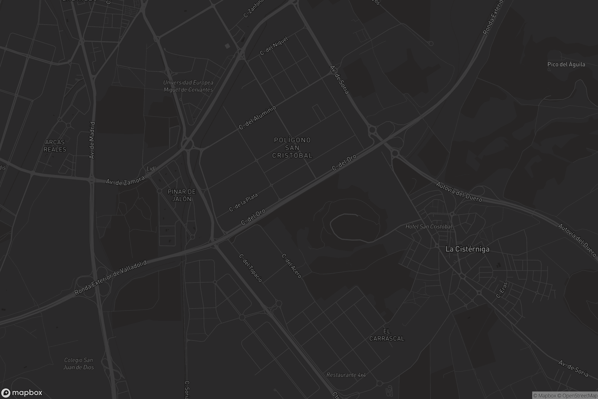 Mapa de Polígono San Cristóbal